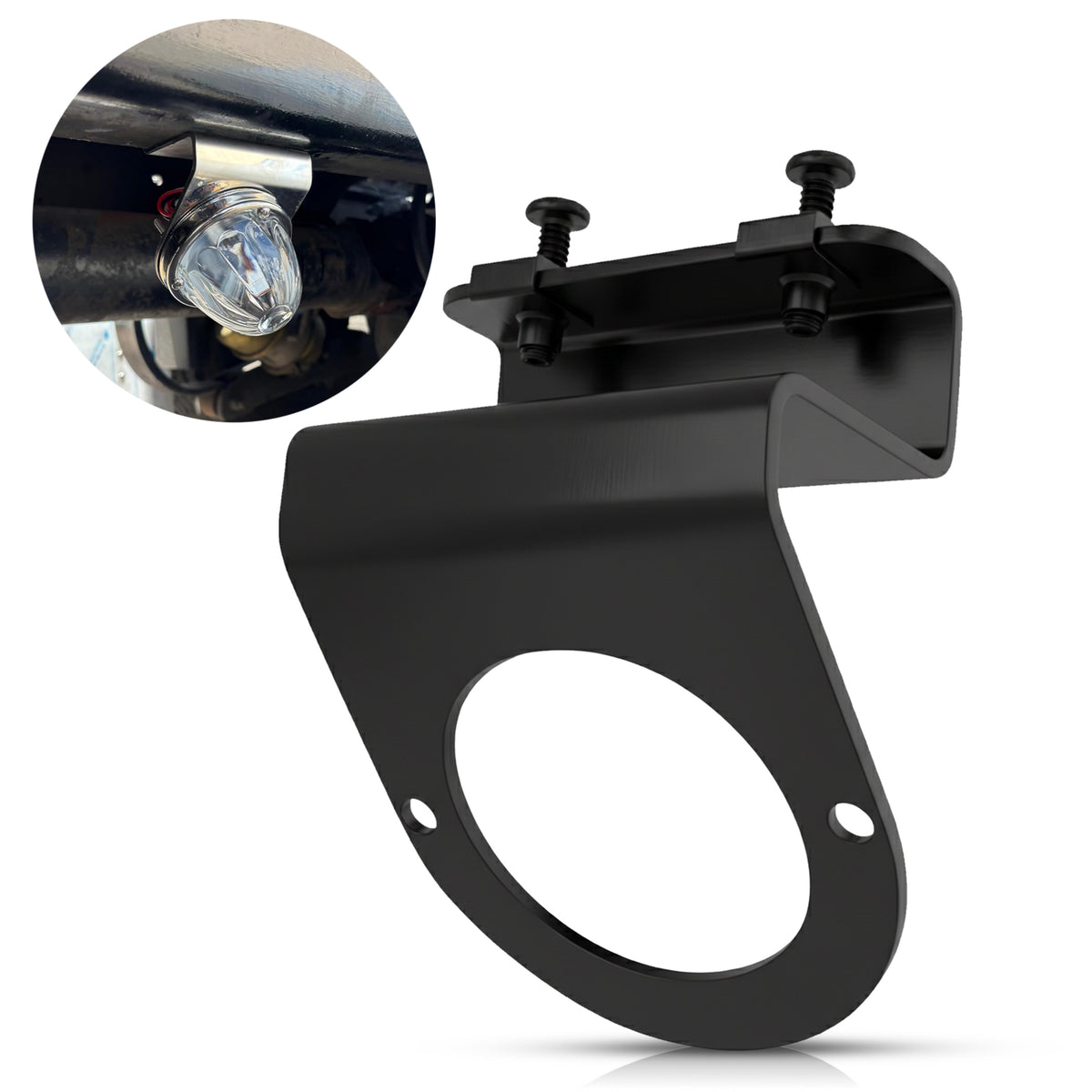 45 Degree Watermelon Light Bracket, Stainless, photo 7