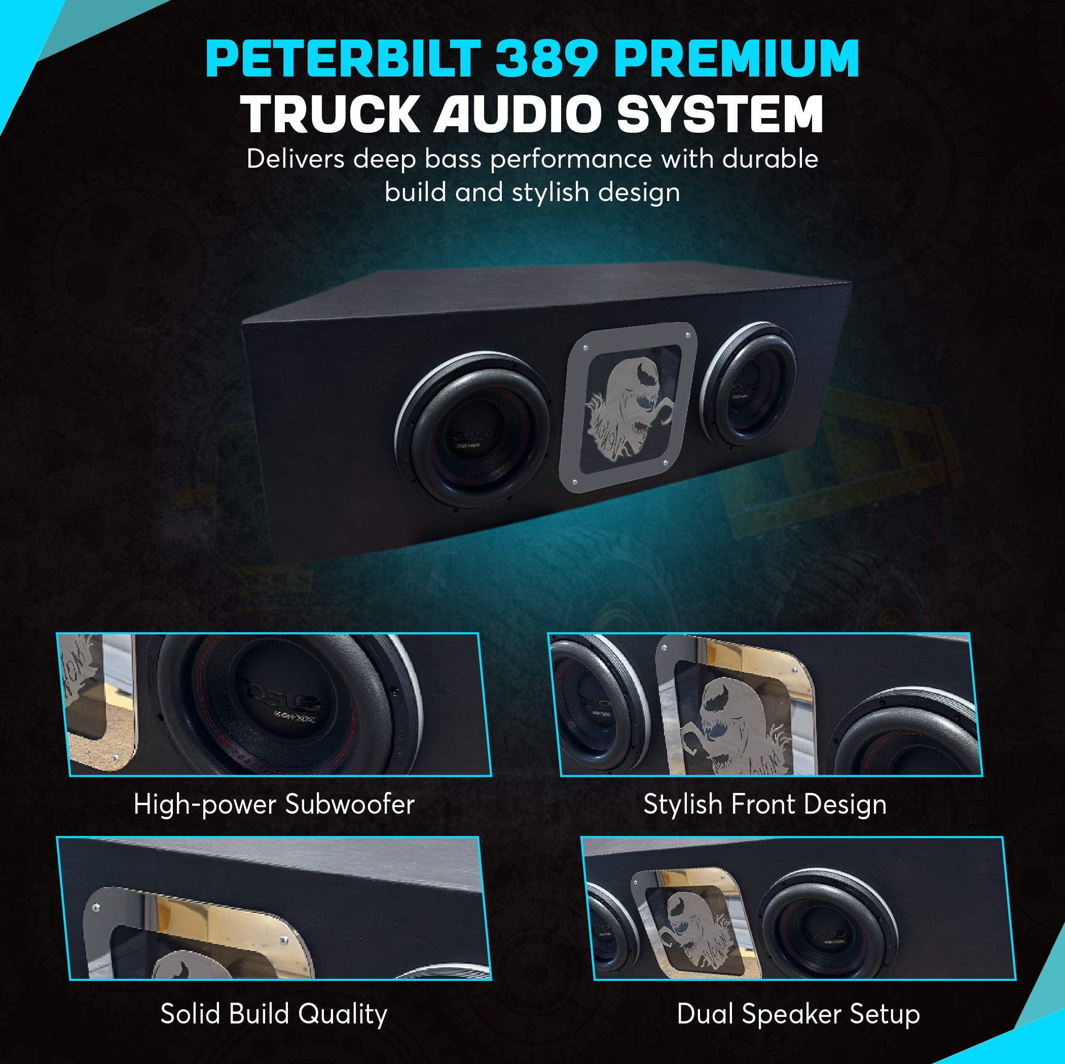 Peterbilt 389 sub woofer box/ custom option