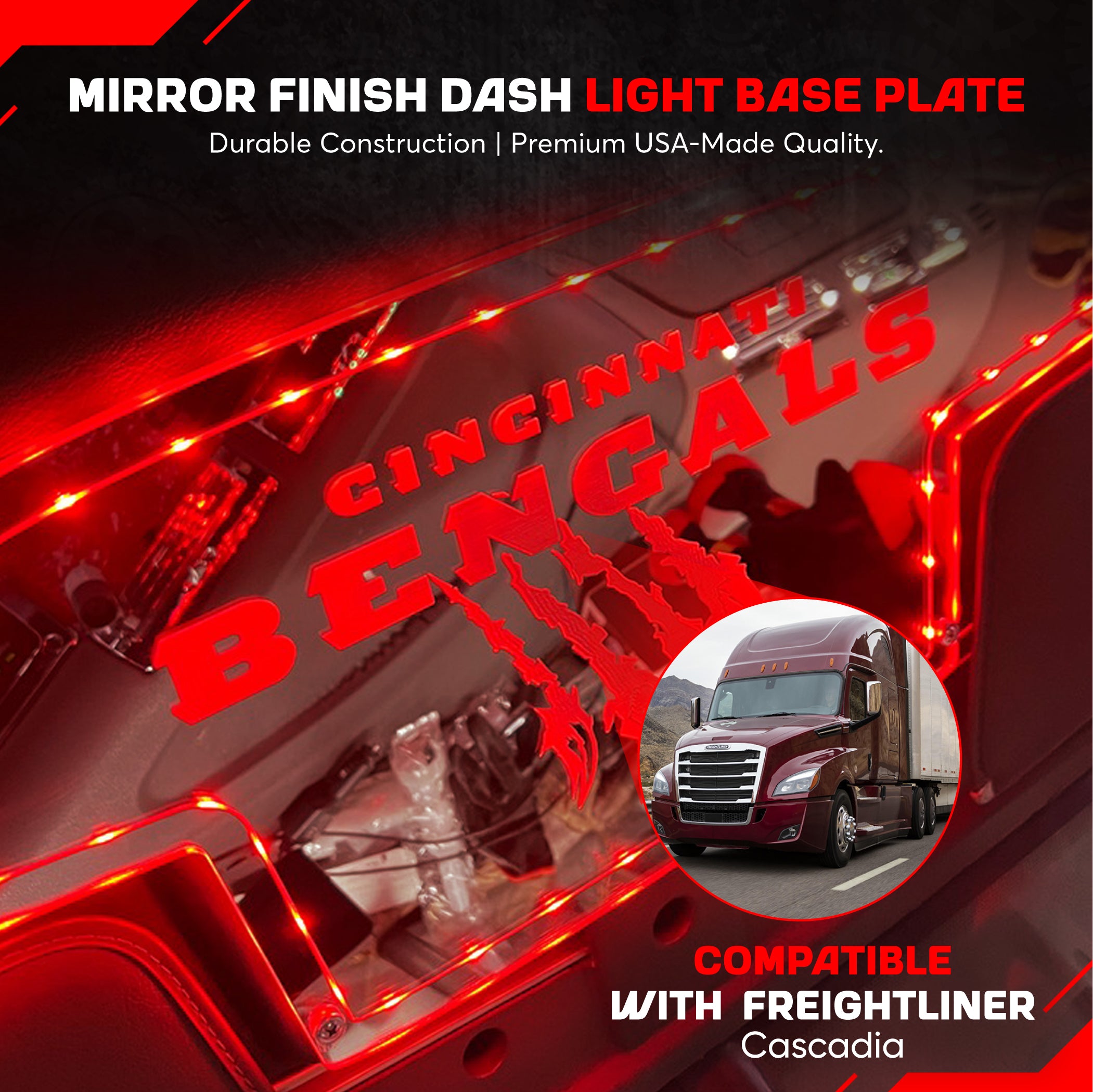 Freightliner Cascadia Dash Roof RGB Light With Control