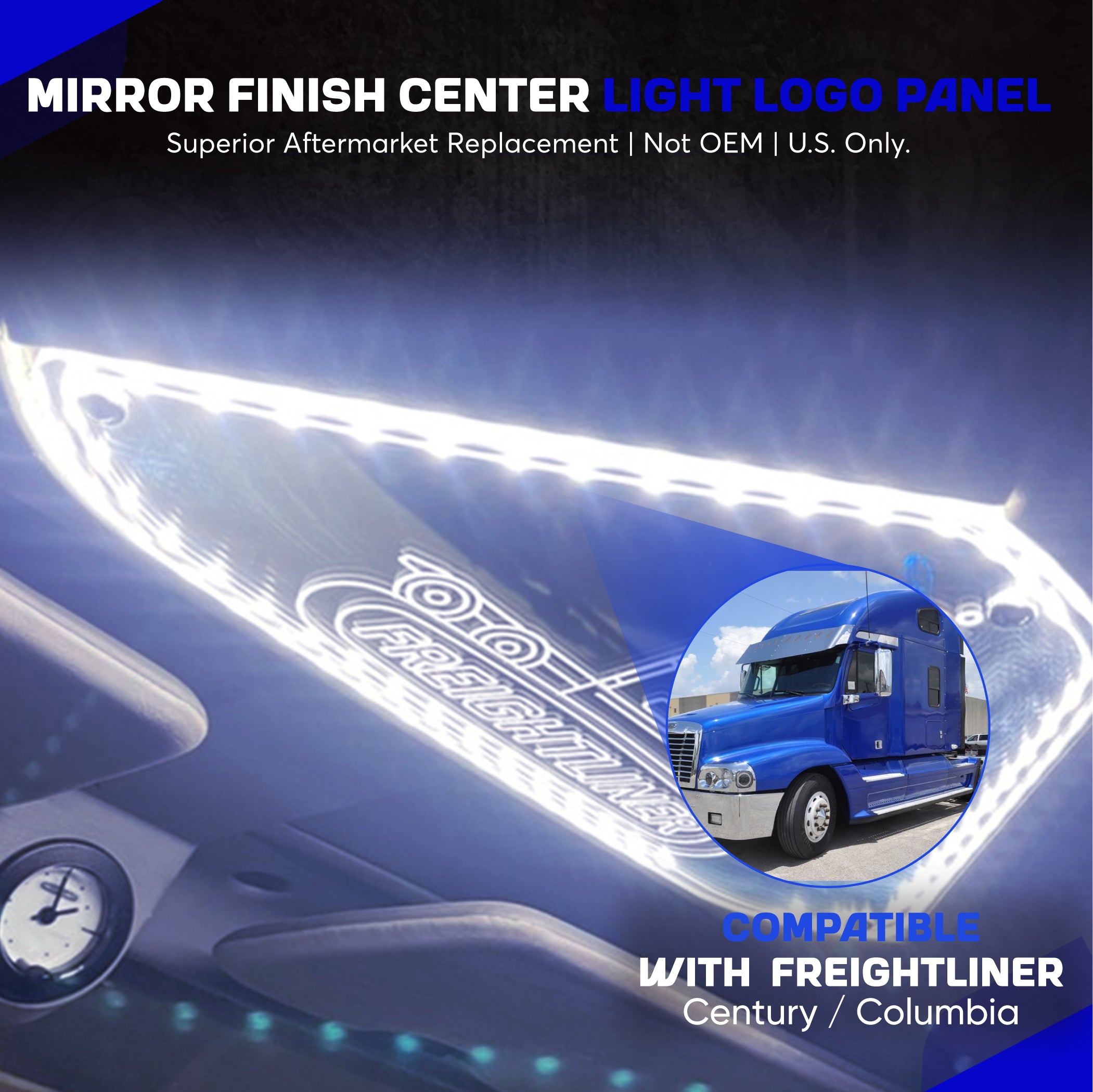 Freightliner Century and Columbia Center Light Logo Style