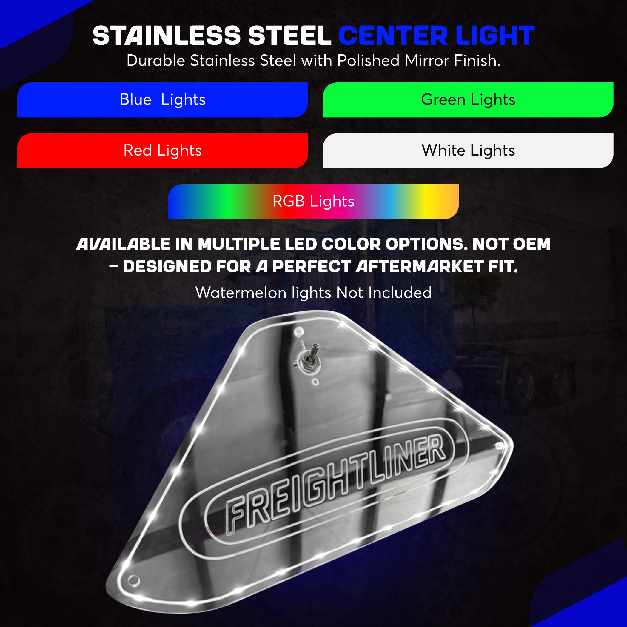 Freightliner Century and Columbia Center Light Logo Style