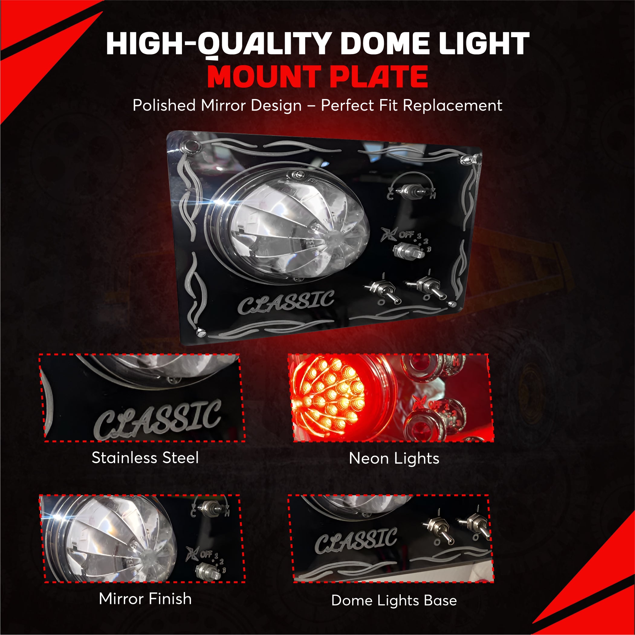 Freightliner Classic Sleeper AC Control Panel