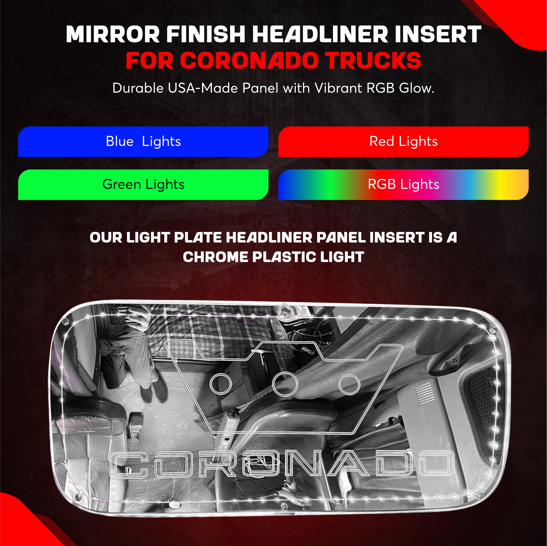 Freightliner Coronado Headliner Insert