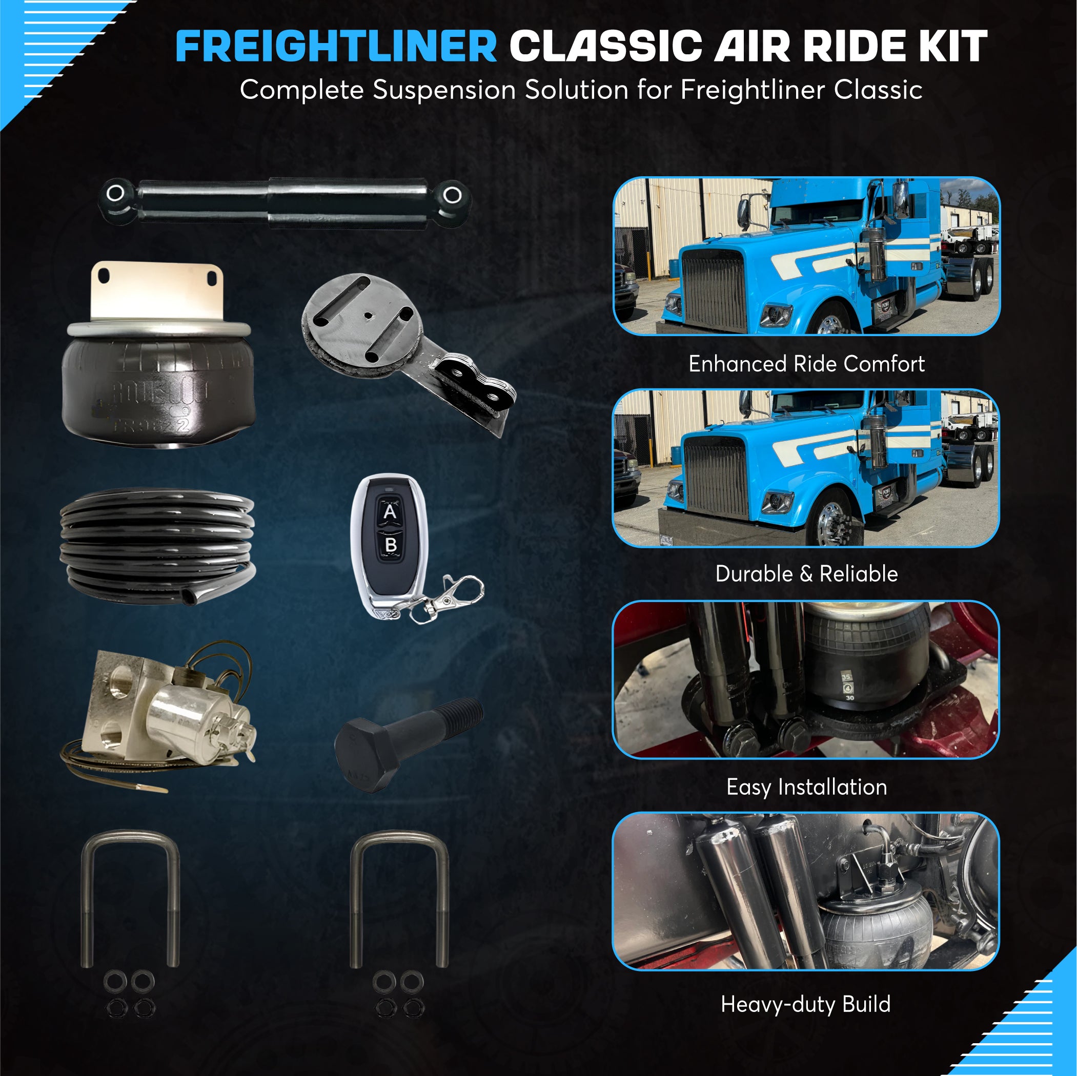 Freightliner classic Air Ride Kit