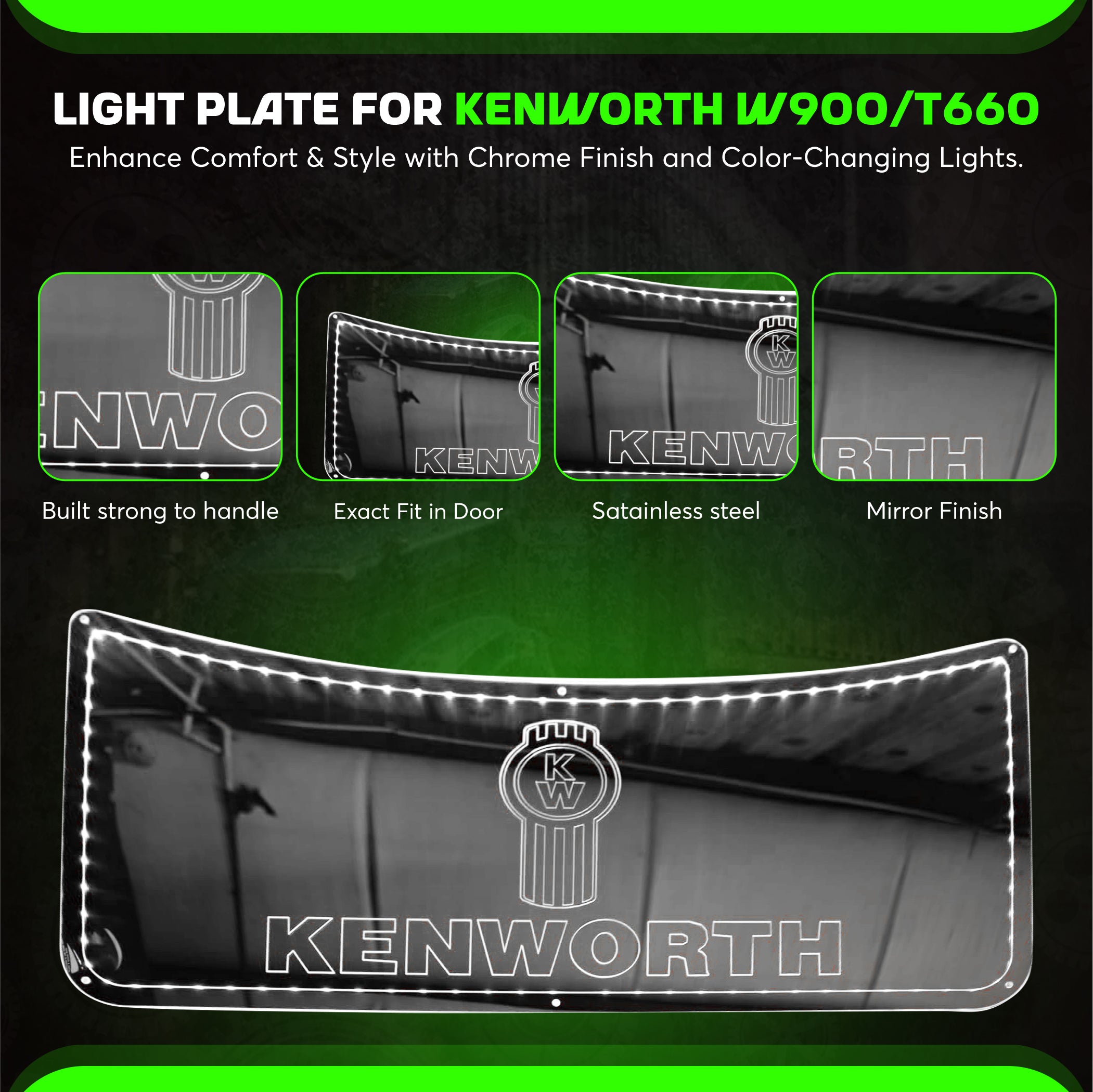 Headliner Insert Compatible with Kenworth W900 T660