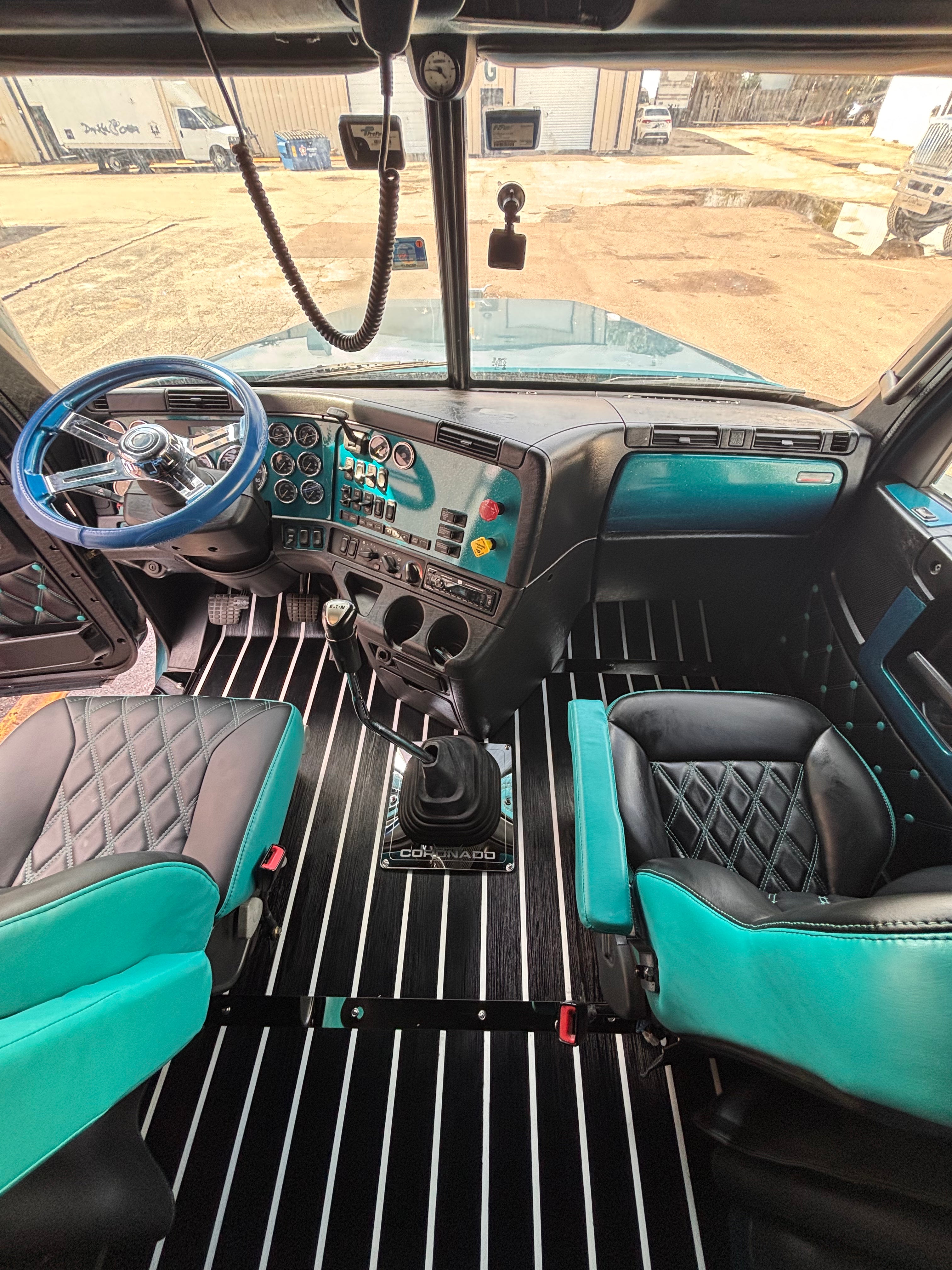 Freightliner century coronado and Columbia flooring