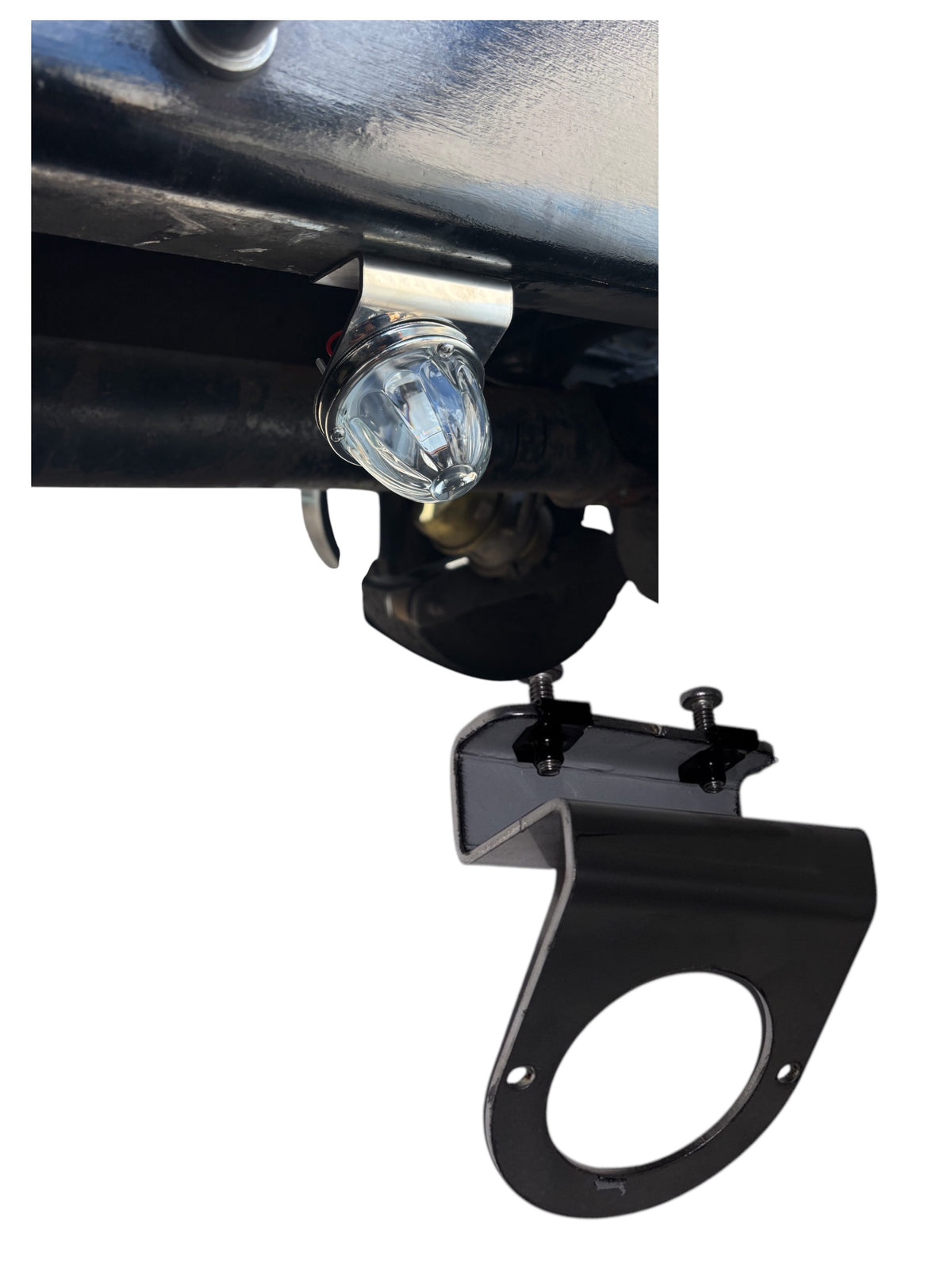 45 Degree Watermelon Light Bracket, Stainless, photo 5