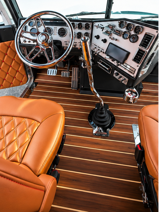 Freightliner Classic XL and FLD Marine Flooring
