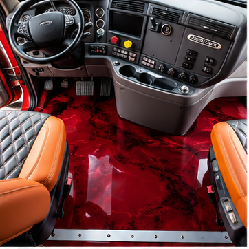 Freightliner Cascadia Epoxy Flooring