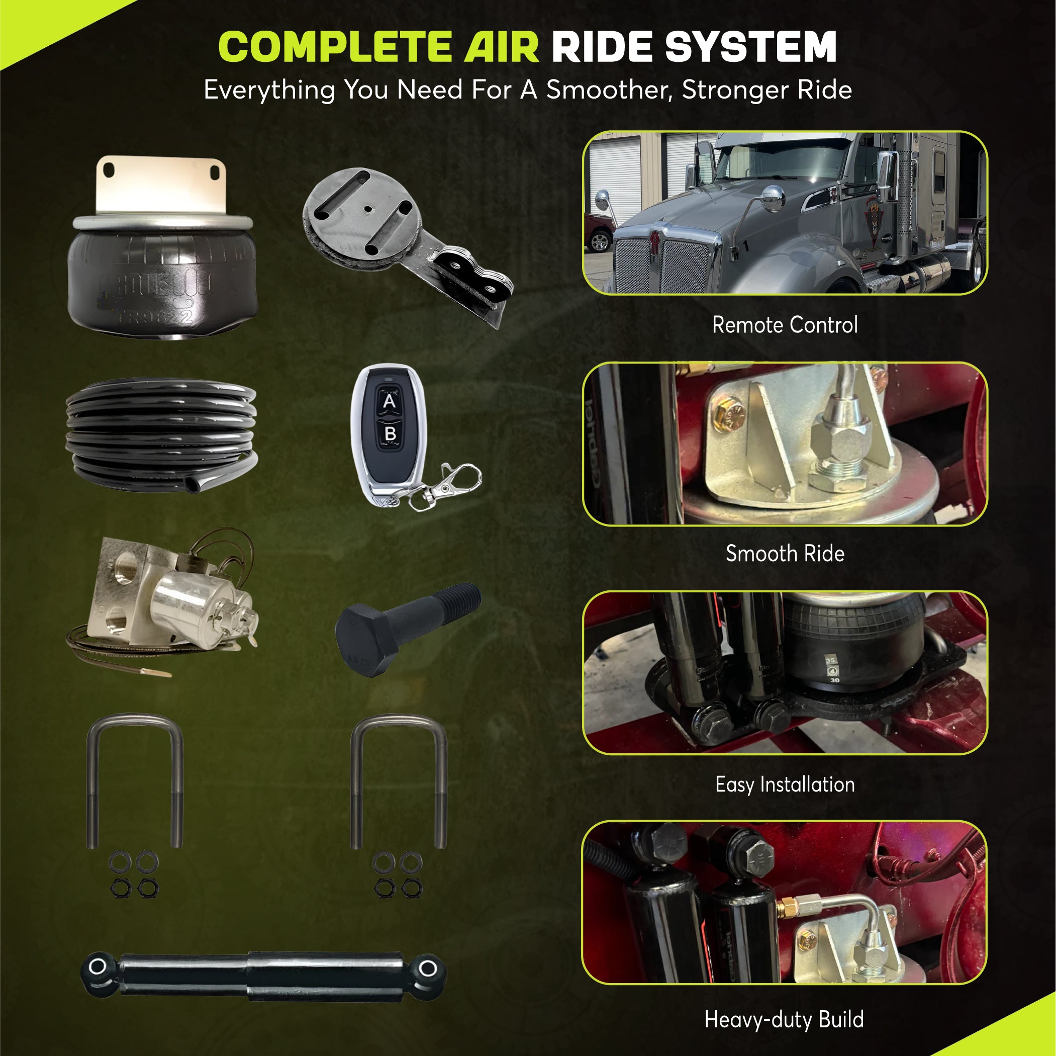 International 9900 air ride system