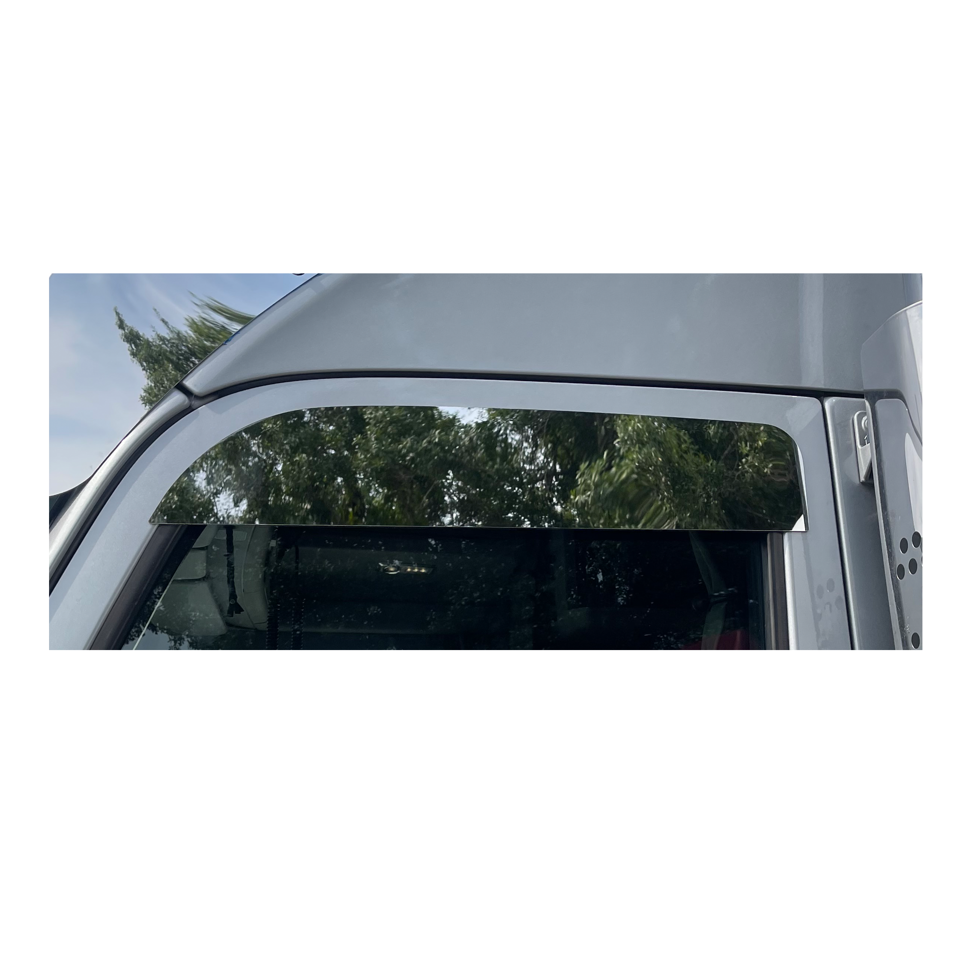 6 Inch Windows Chop Set Stainless Steel Compatible with Kenworth T680 & T880