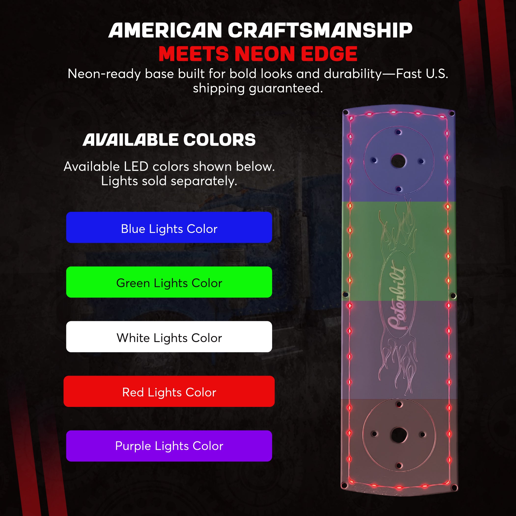 Peterbilt 379 Sleeper Roof Light