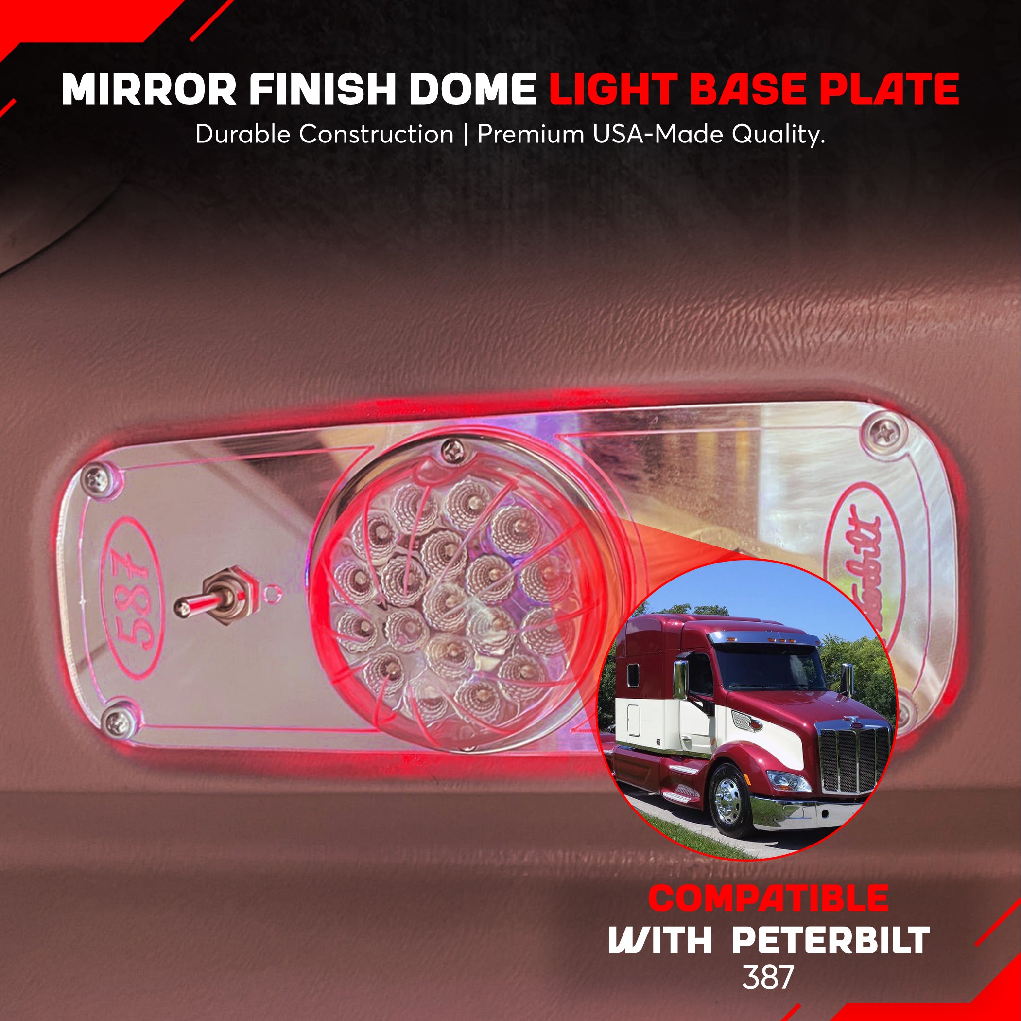 Peterbilt 387 Dome Lights