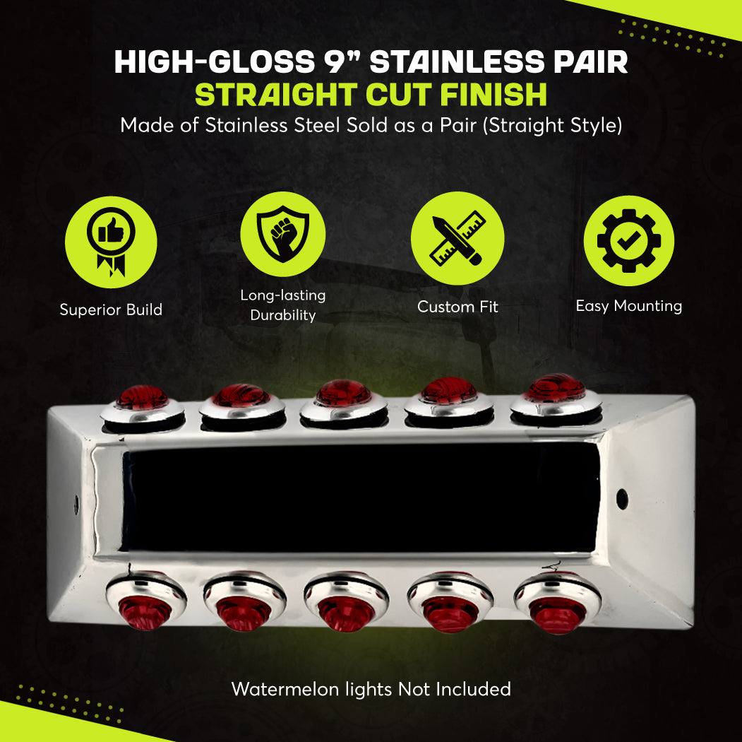 Switchblade Light Bars Set 9 Inches Universal Fit