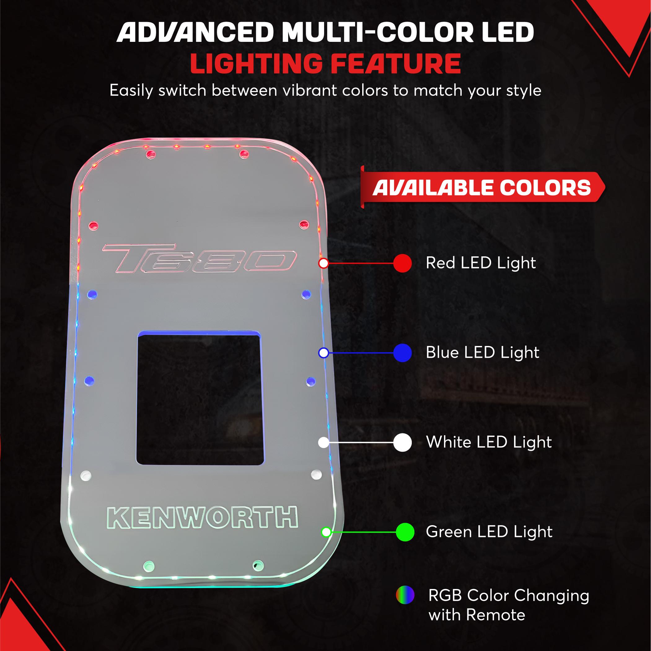 Exact Fit Replacement Shift Boot Plate KL Style Compatible with Kenworth T680
