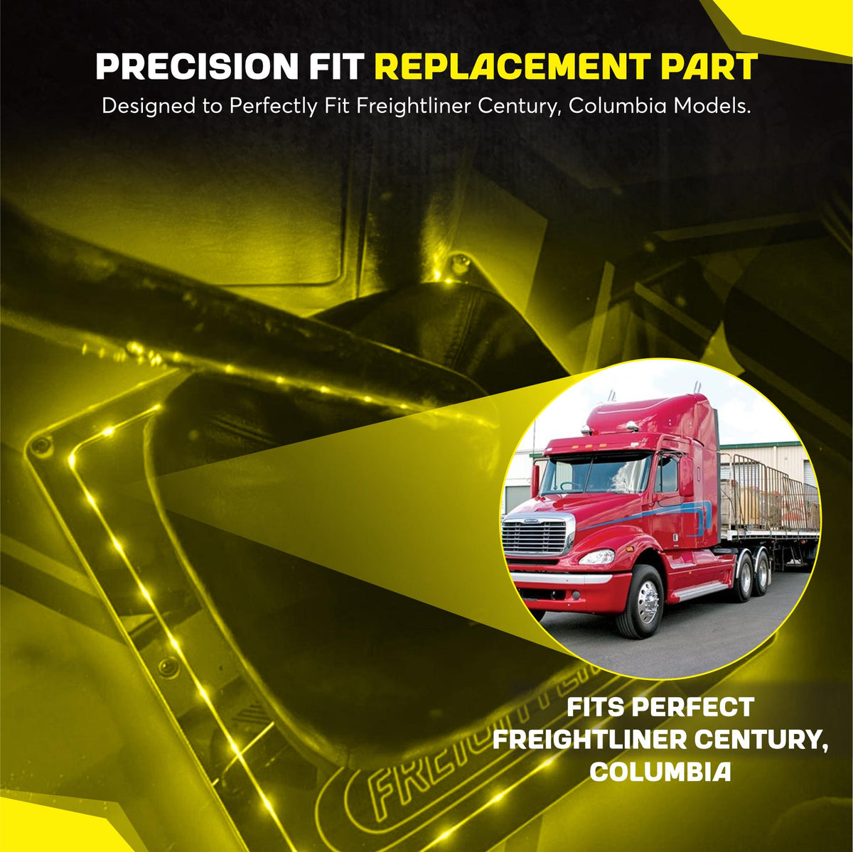 Freightliner Century Columbia Shifter Boot Trim, photo 3