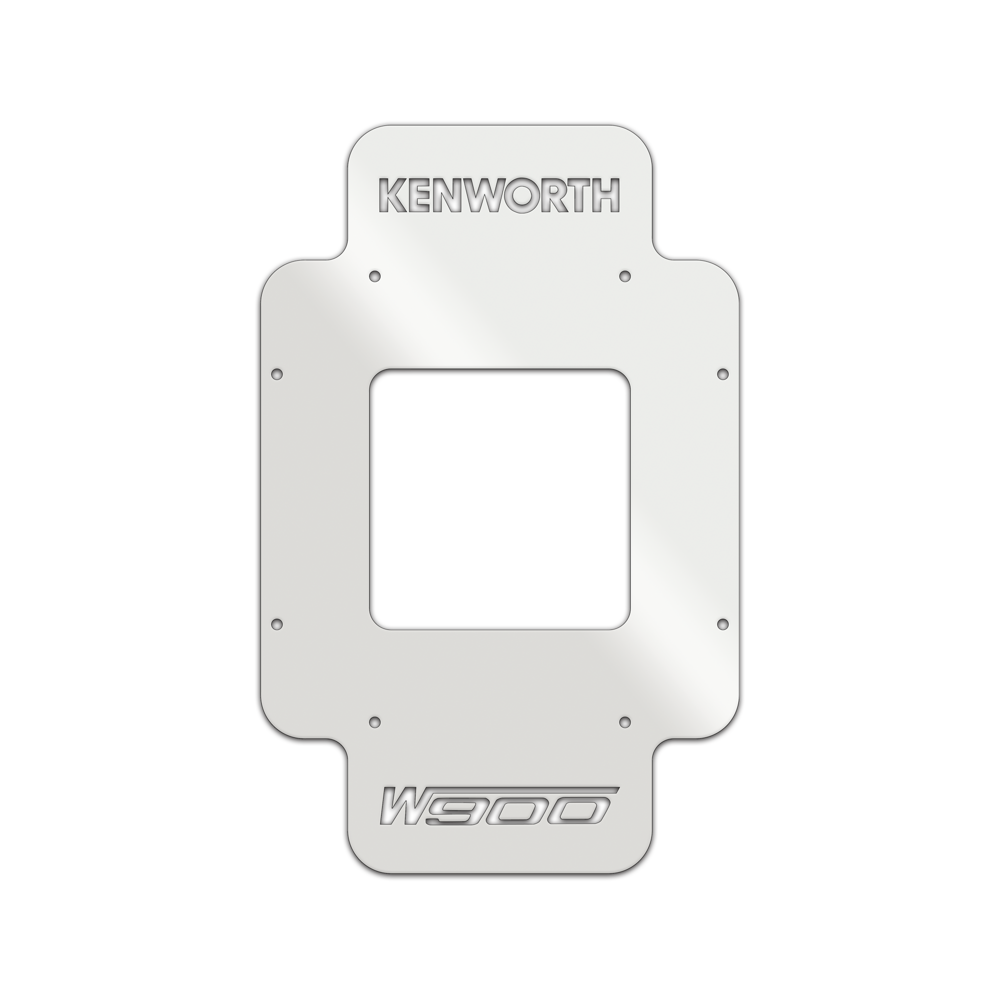 Stainless Steel Shifter Boot Trim Compatible with Kenworth New Style W900