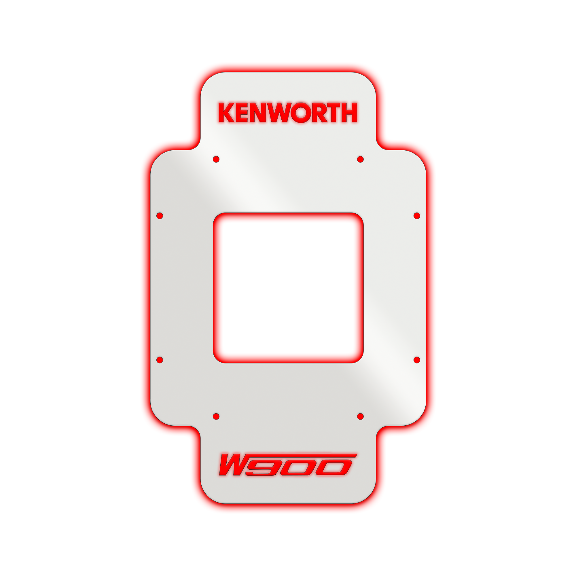 Stainless Steel Shifter Boot Trim Compatible with Kenworth New Style W900