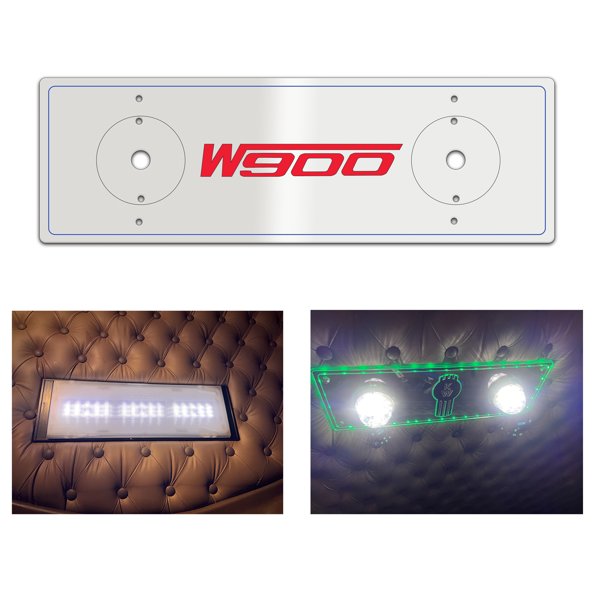 Sleeper Roof Light Compatible with W900