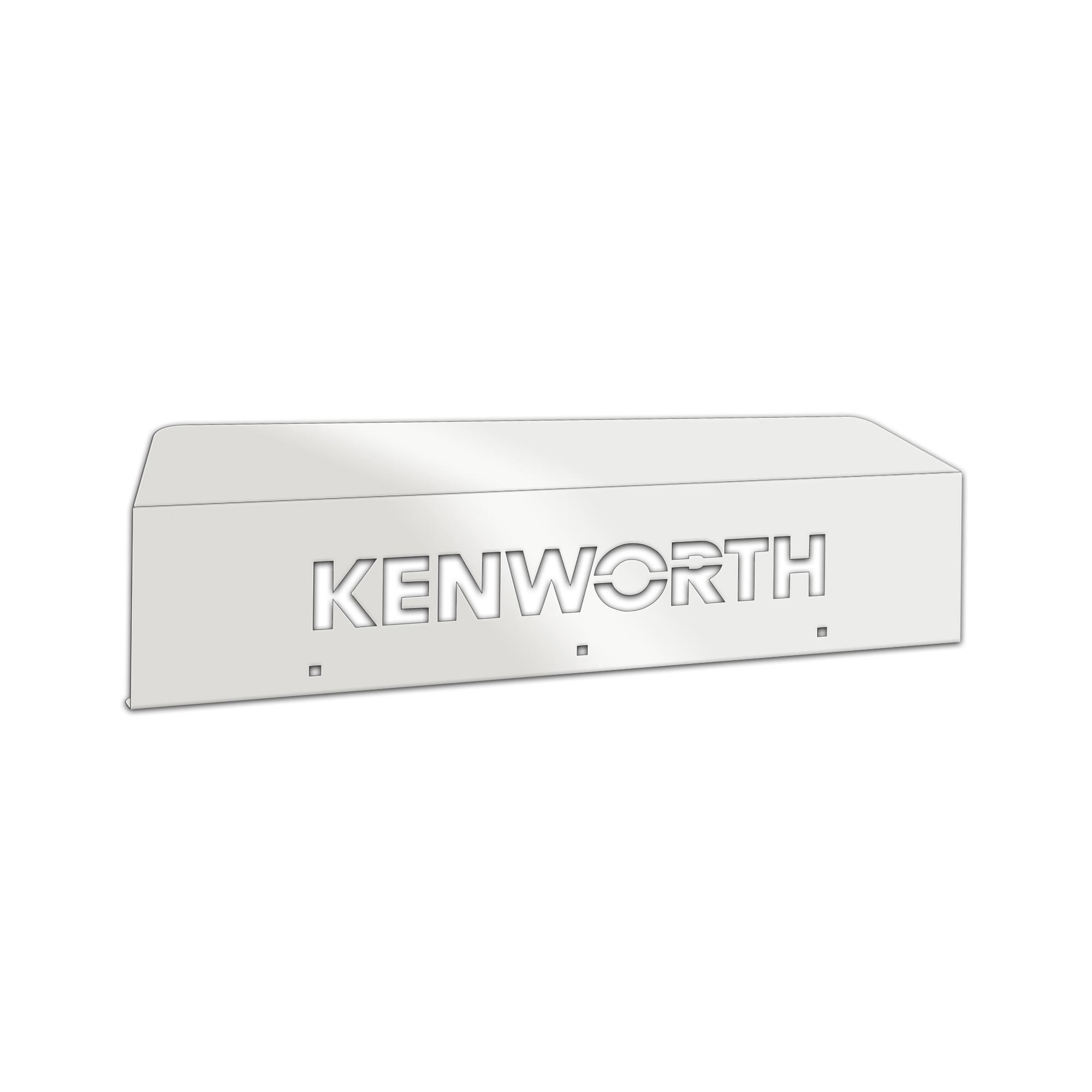Original Frame Mount Stainless Steel Fender Shield compatible with Kenworth W900Kenworth W900