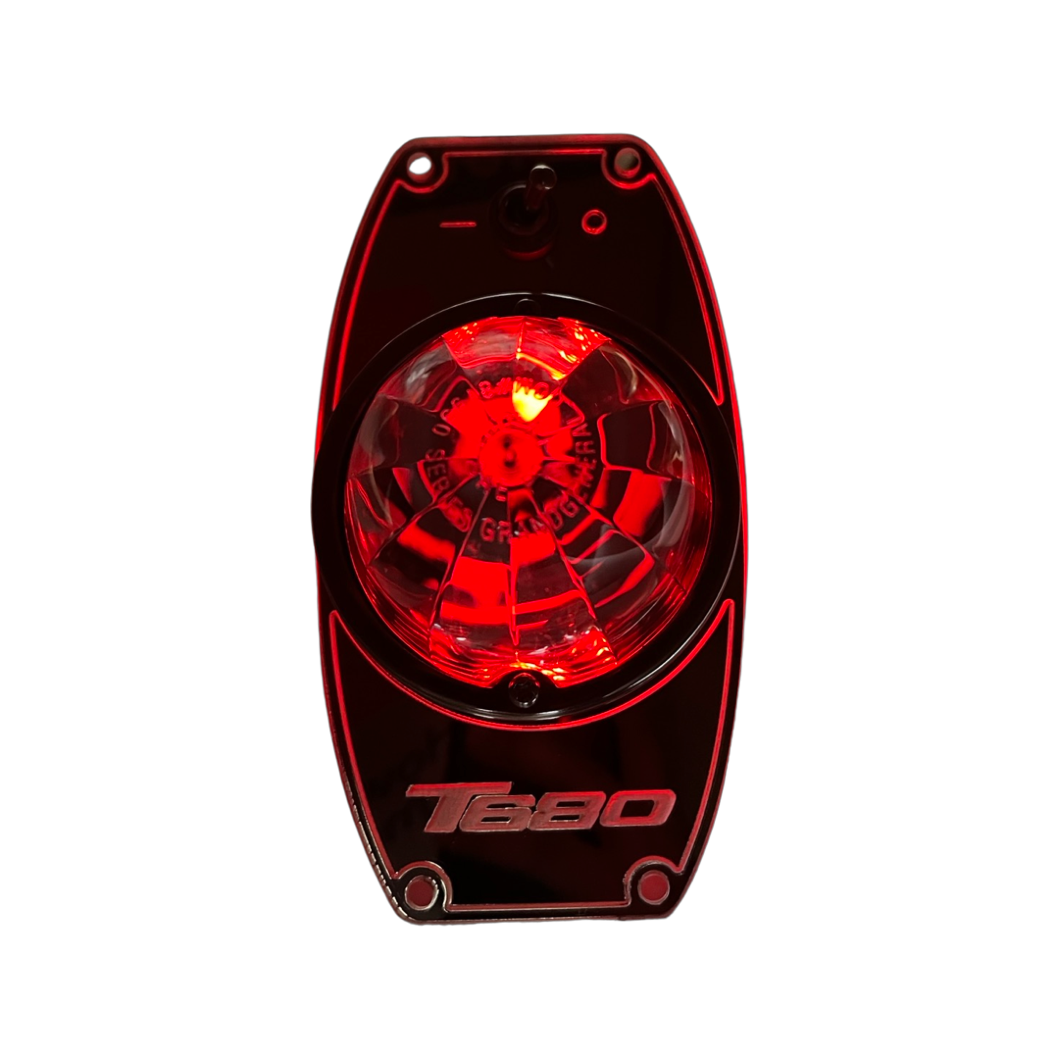 Dome Light Plate Frame Style compatible with Kenworth T680