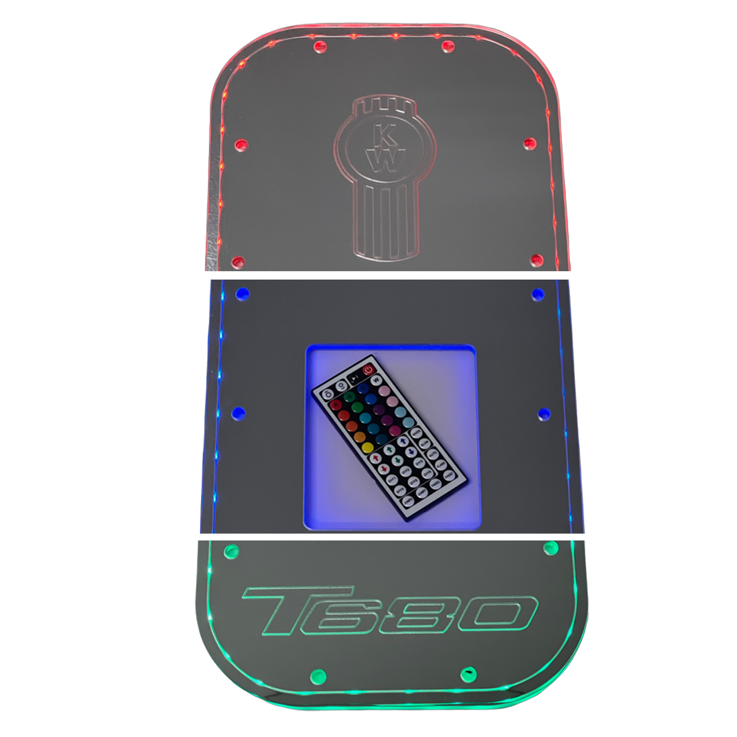Exact Fit Replacement Shift Boot Plate Compatible with Kenworth T680 EL Style