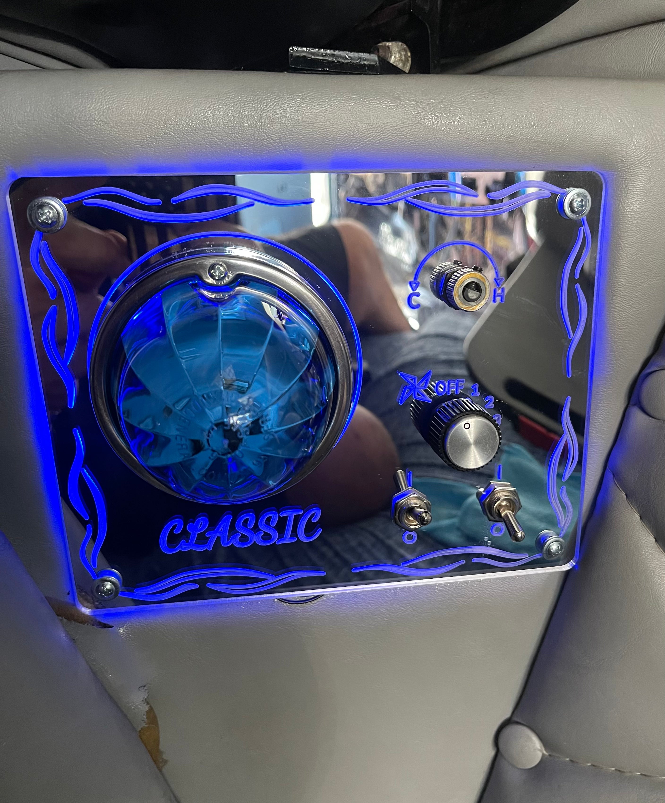 Freightliner Classic Sleeper AC Control Panel