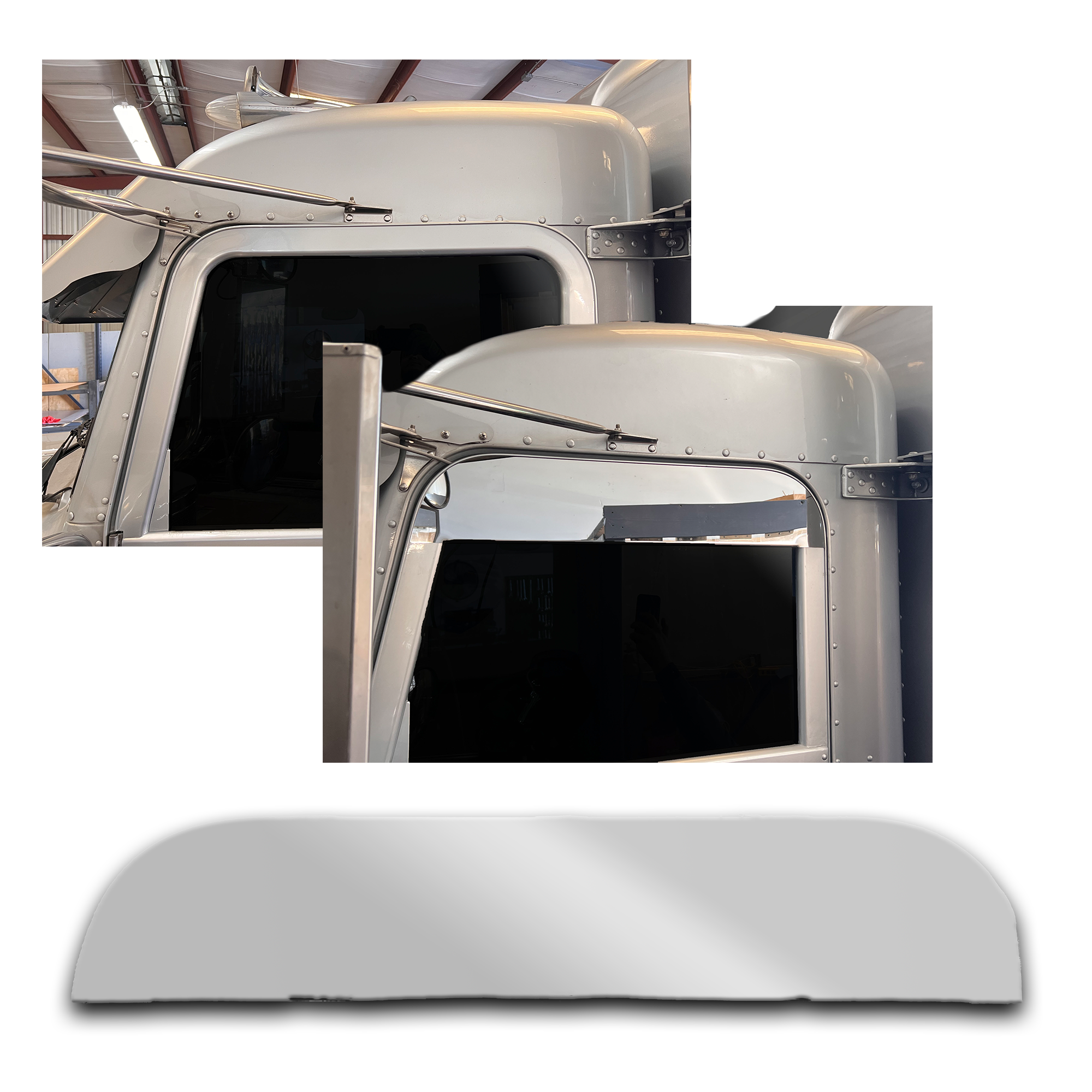 Peterbilt 379 99-2023 6 Inch Window Chops Set