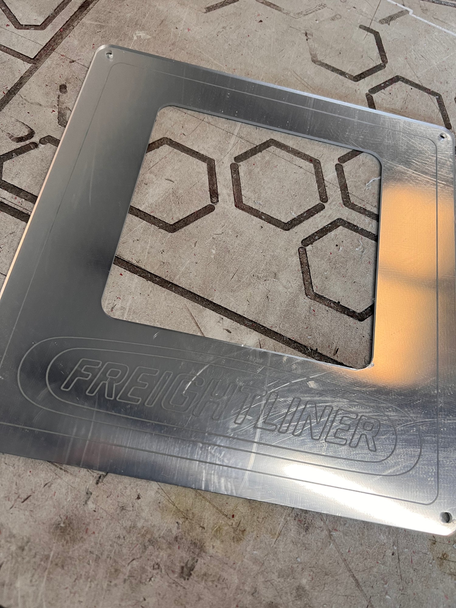 Freightliner Shifter Boot Trim - Stainless Steel For Century, Columbia, Coronado Models