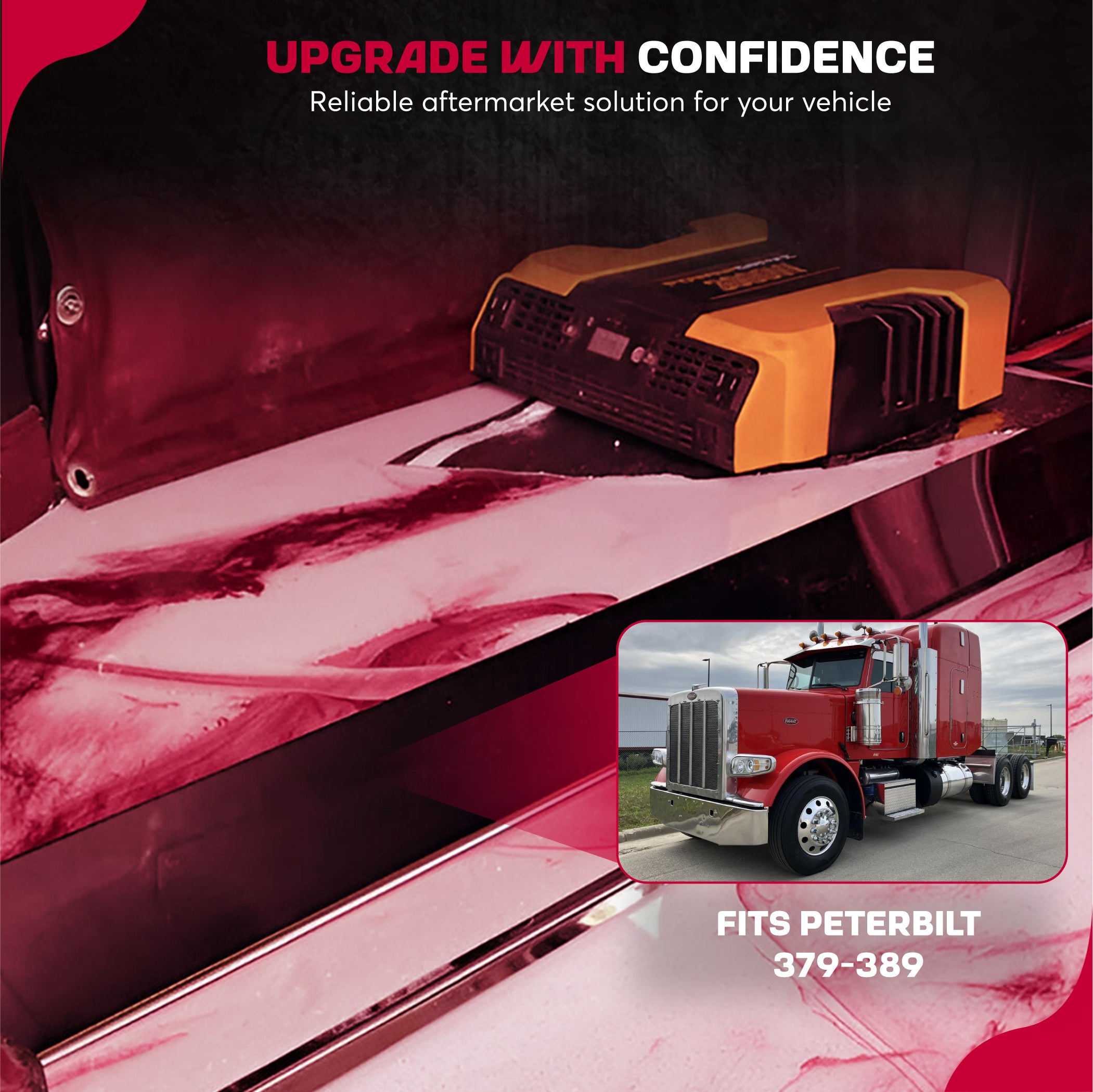 Peterbilt 379 - 389 Sleeper Joint Cover