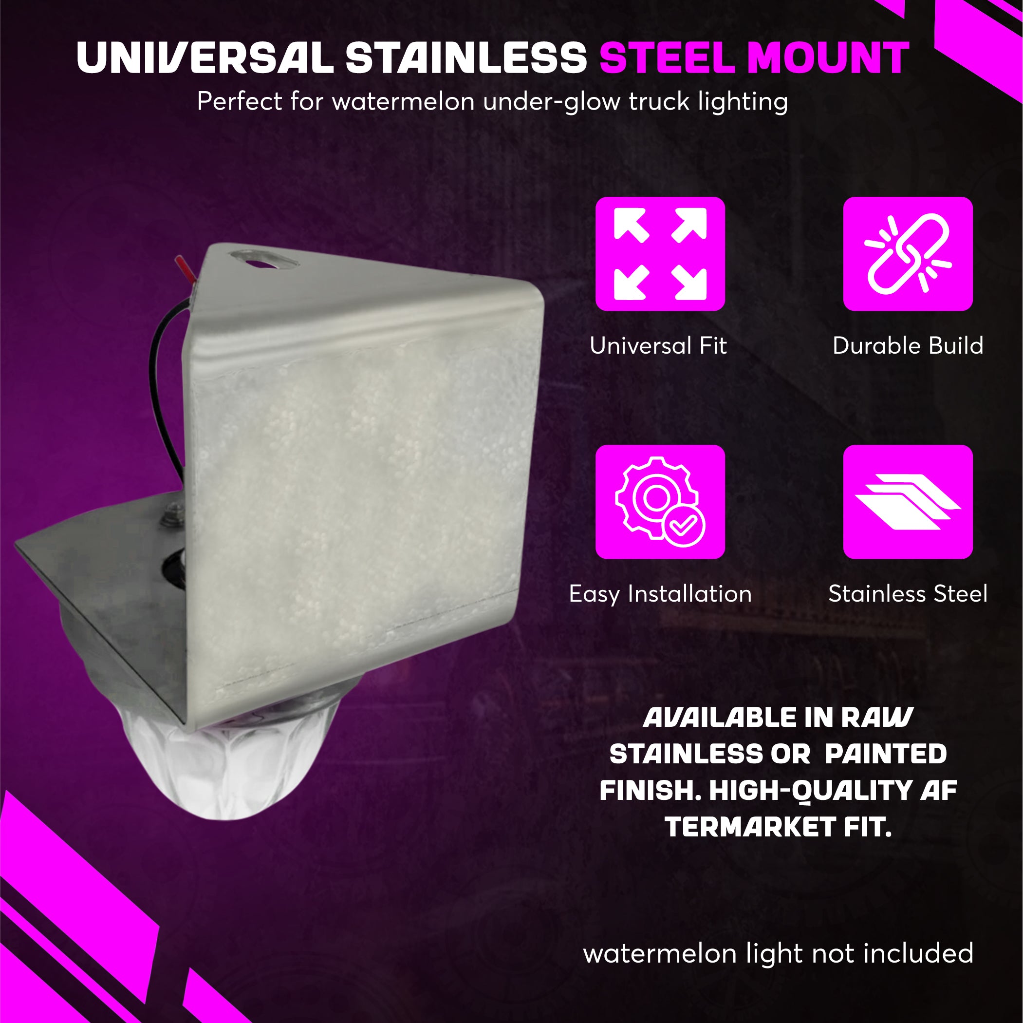 IFTA Upper Mount with watermelon under glow  Universal