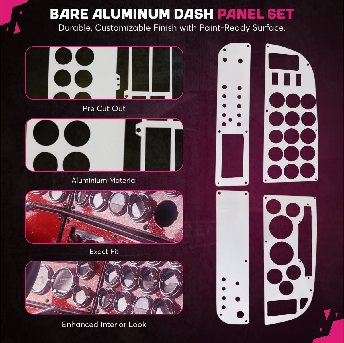 Dash Panel Set | Florida Finest Custom Works