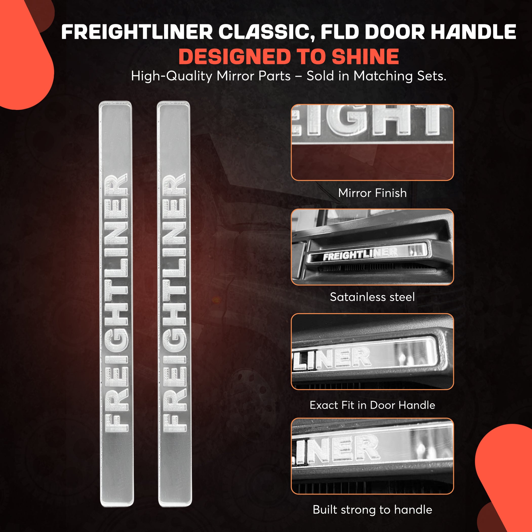 Freightliner Classic, FLD Door Handle Trim