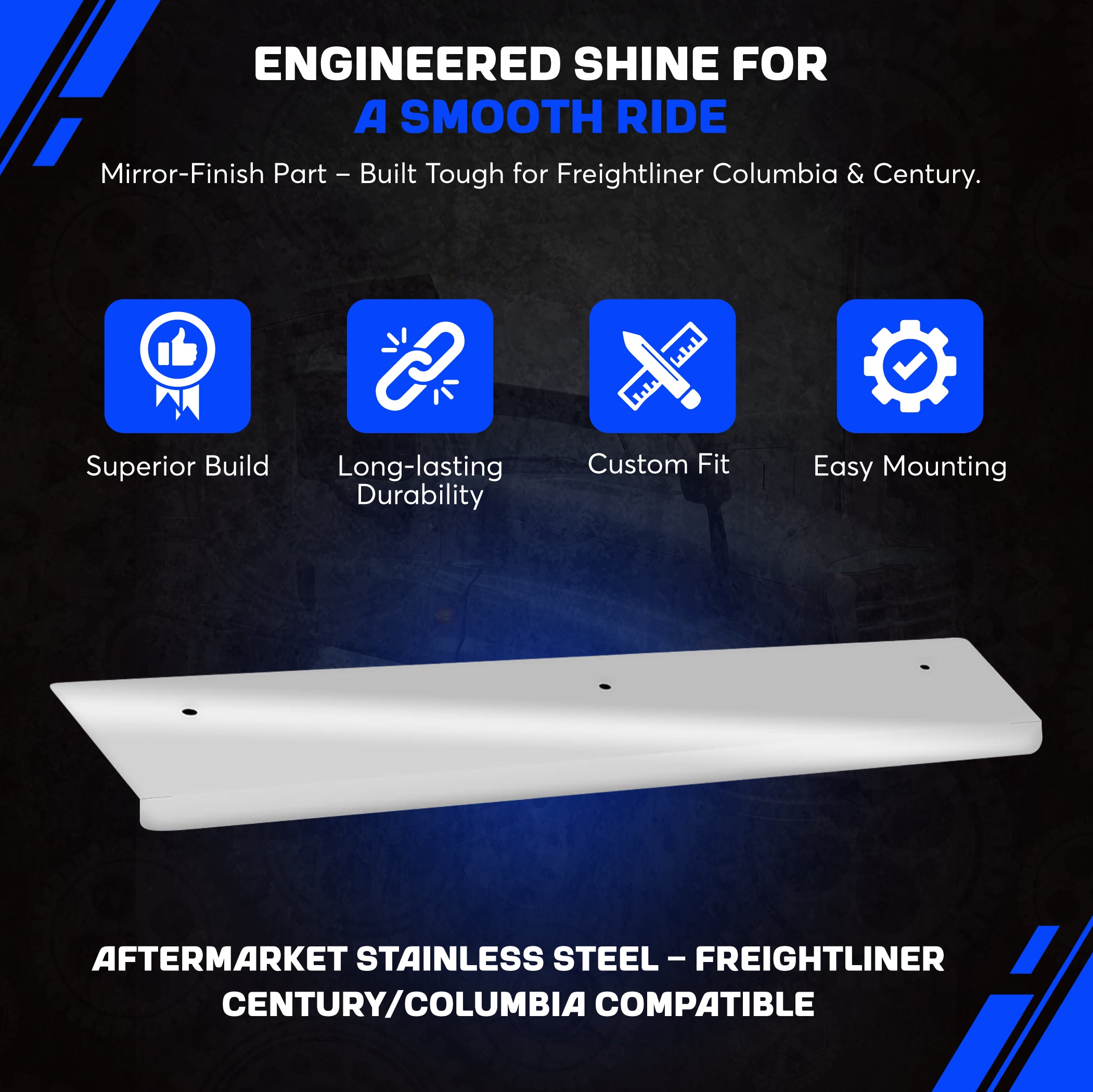 Freightliner Columbia Century Door Trim Set