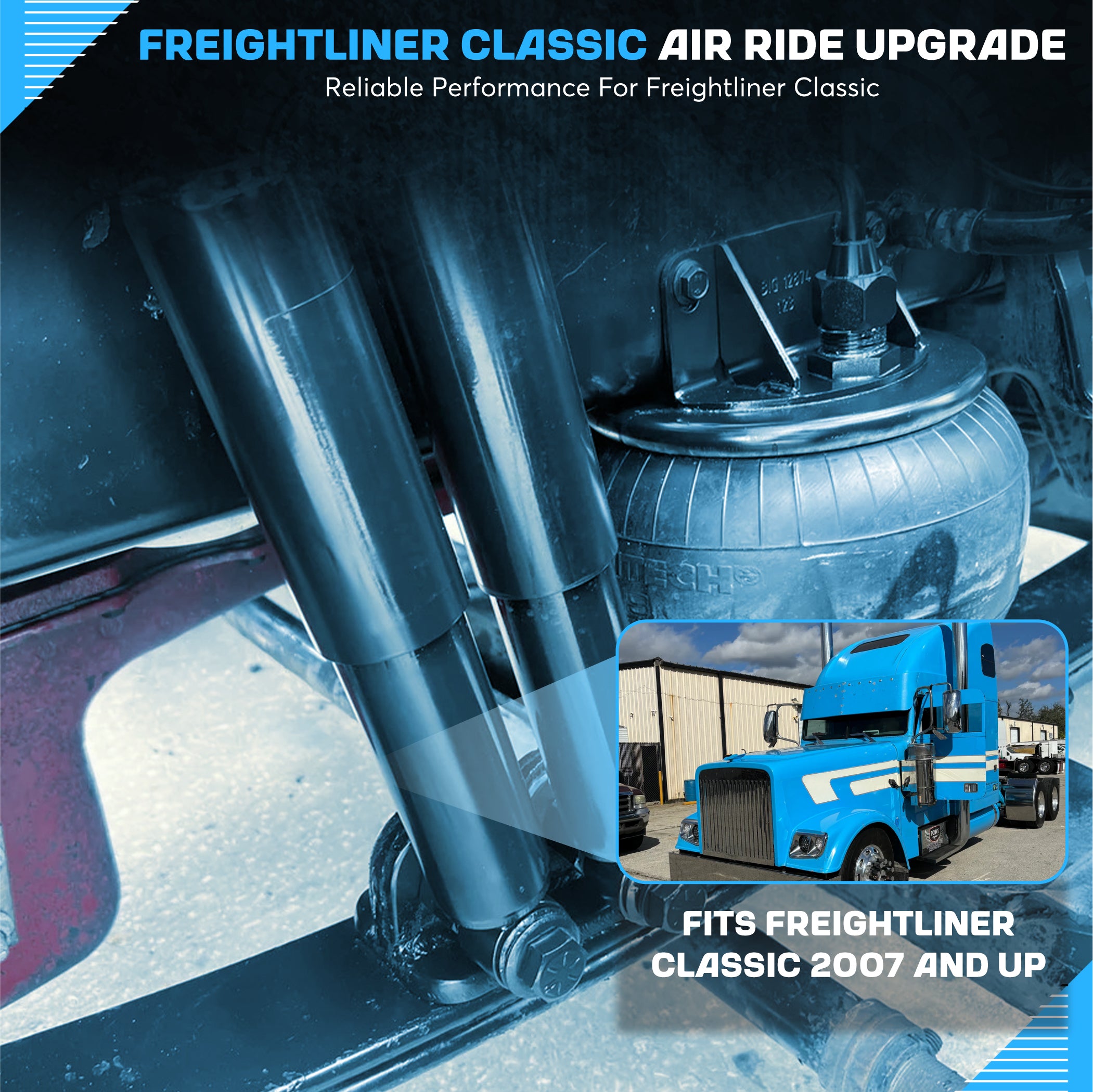 Freightliner classic  Air Ride Kit
