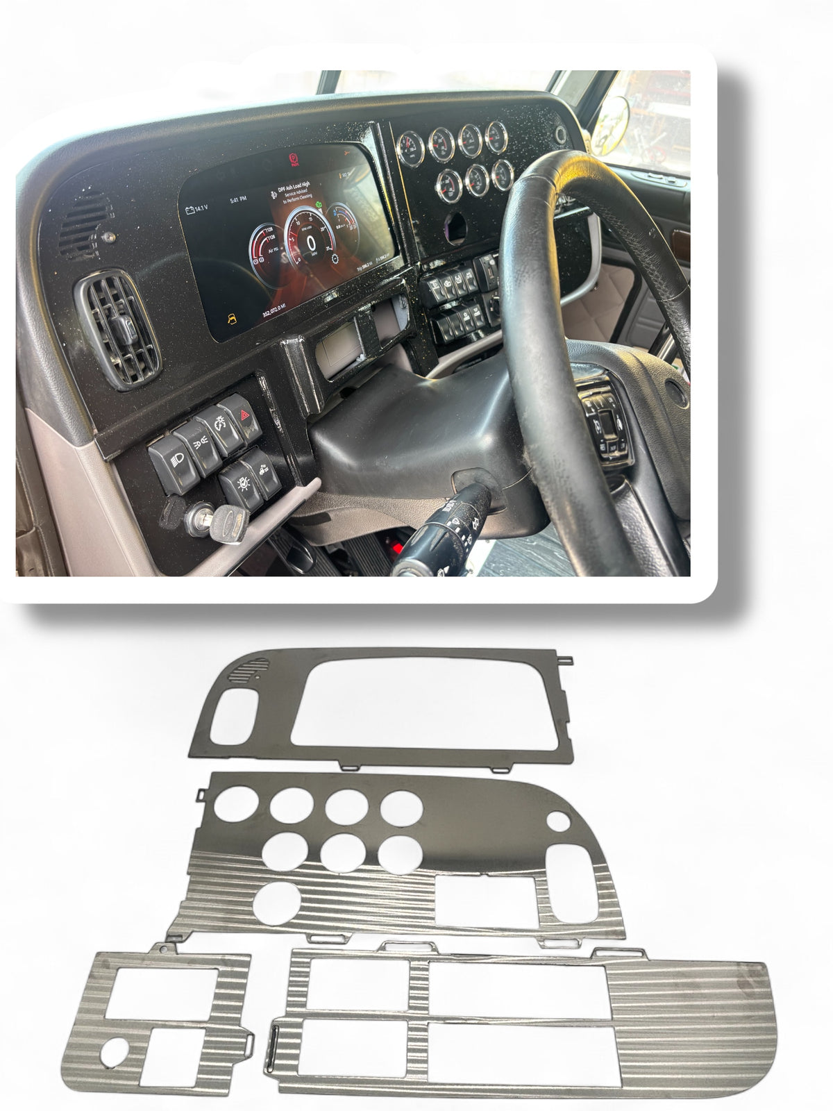 Peterbilt Dash Shell Dash Panel Set | Florida Finest Custom Works