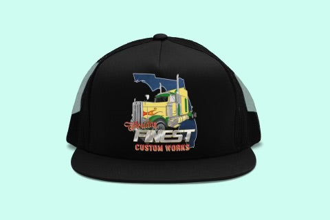 Floridas Finest Custom Trucker Hat S1