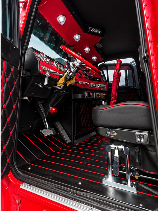 Freightliner Classic XL and FLD Marine Flooring