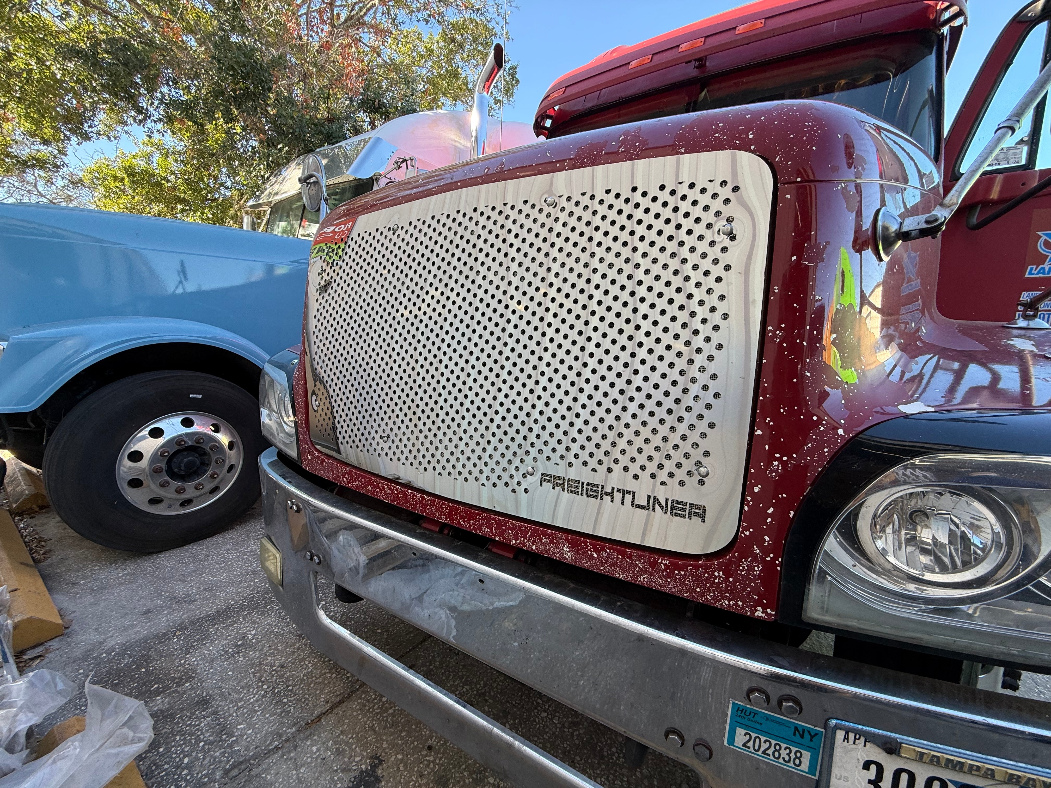 Freightliner Century Grill Stainless Steel