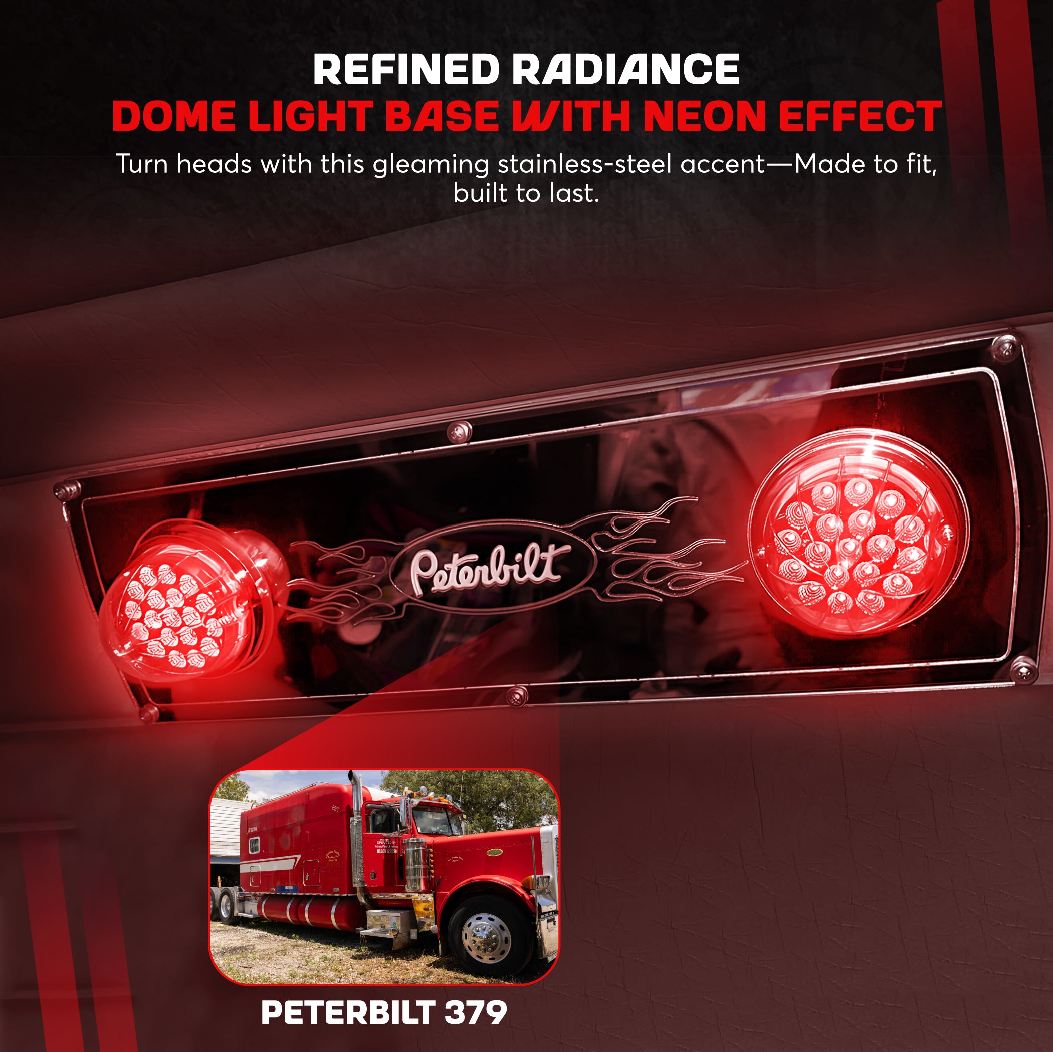 Peterbilt 379 Sleeper Roof Light