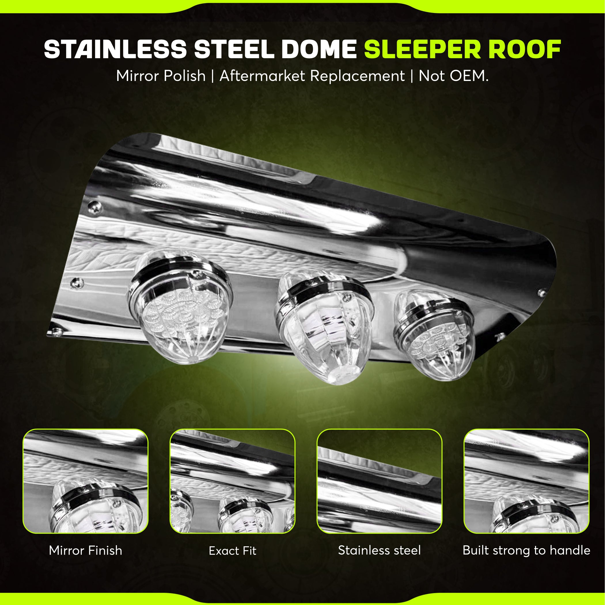 Peterbilt 379 389 Sleeper Roof Light