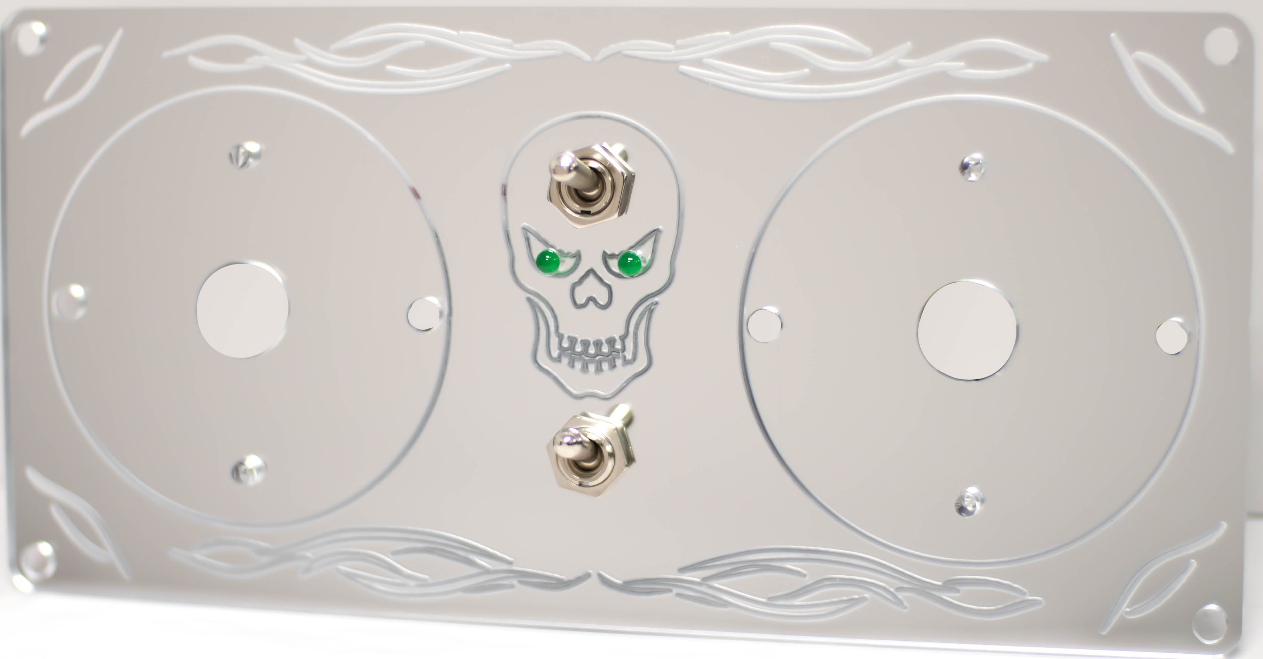 Peterbilt 389 379 Dome Lights Skull Style