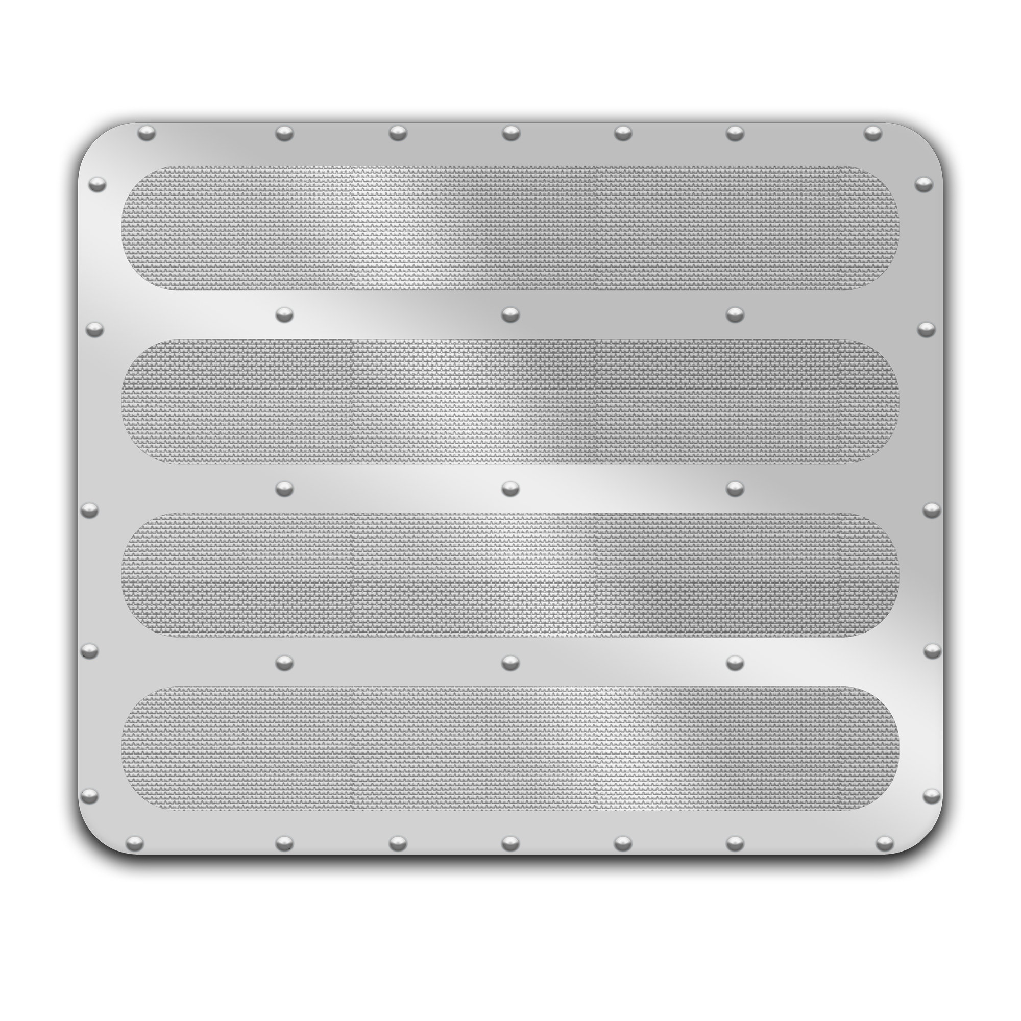 Peterbilt 379 Stainless Steel S1 Hood Grill