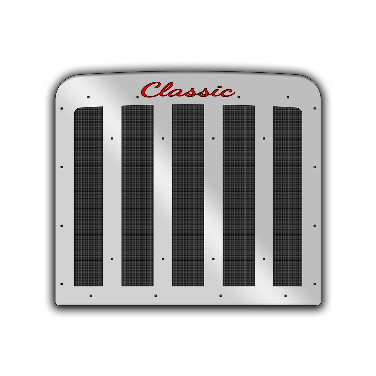 Freightliner Classic, XL Stainless Steel Classic Hood Grill