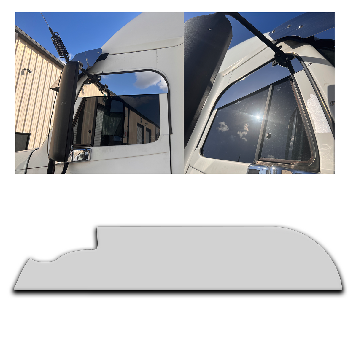 Freightliner Century Columbia Window Chops 6 Inch Set