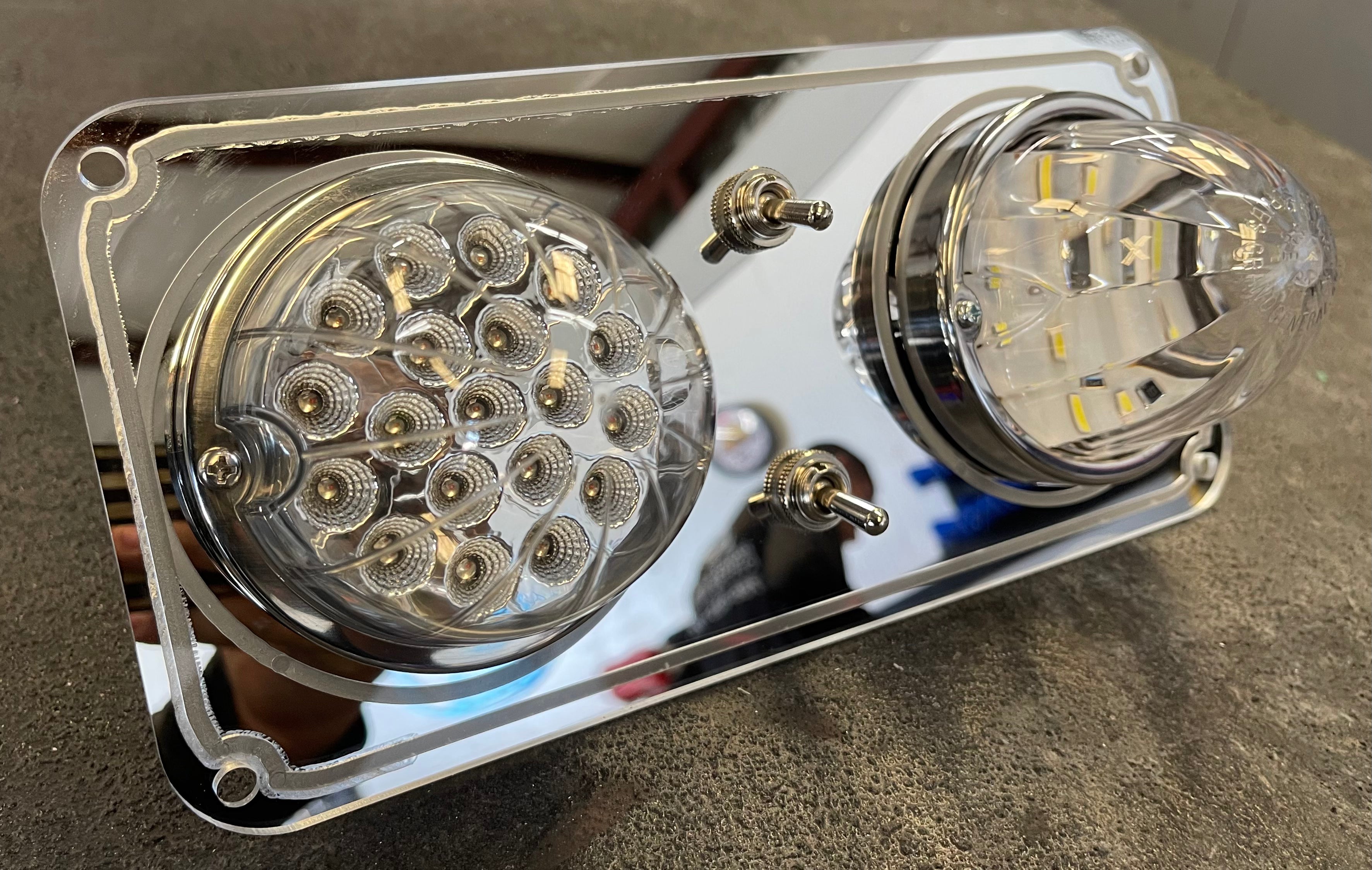 Peterbilt 389 379 Dome Lights Framed Style