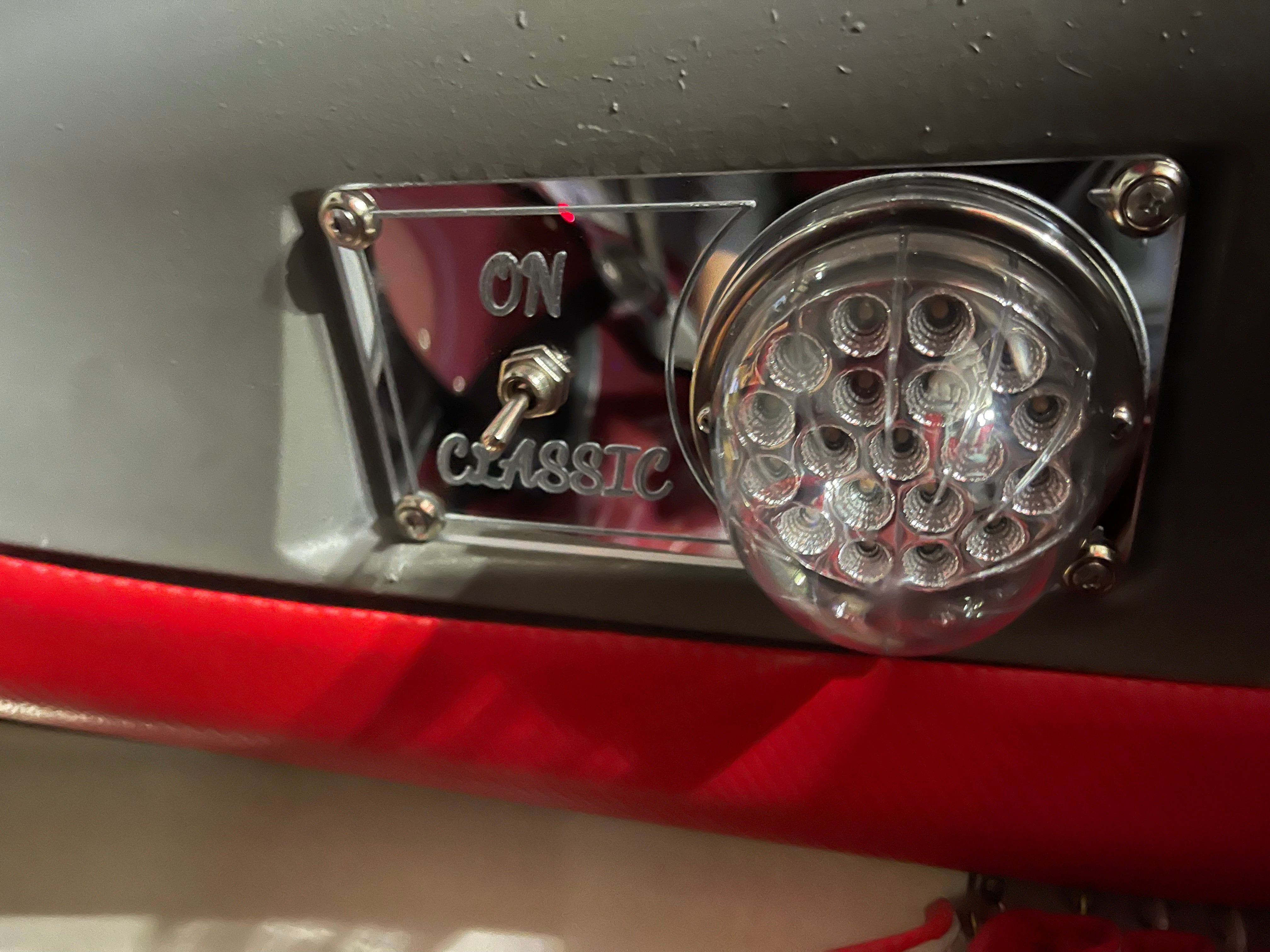 Freightliner Classic Dome Lights Plate