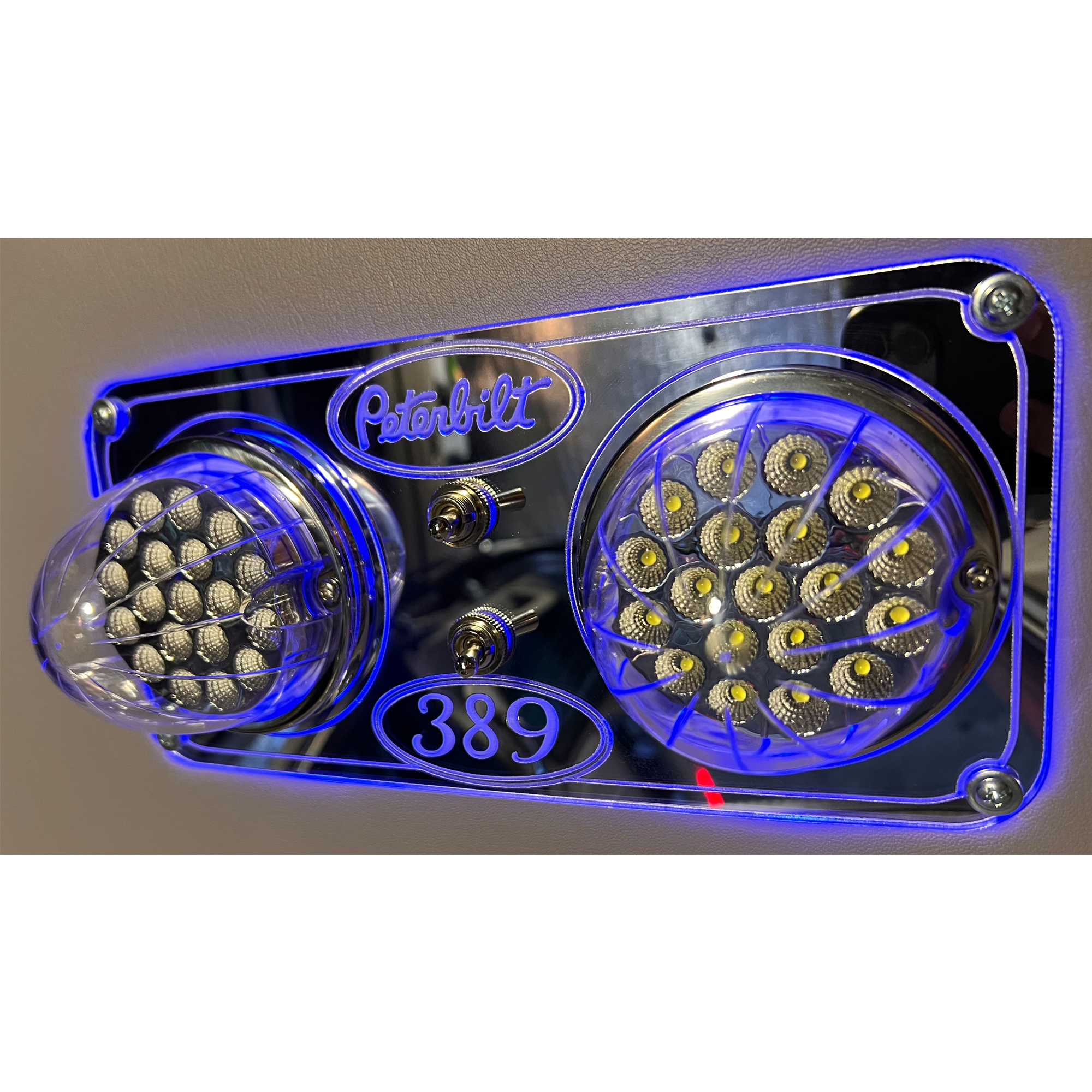 Peterbilt 389 Dome Lights Plate