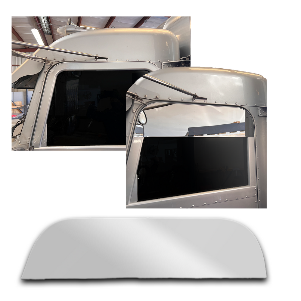 Peterbilt [hidden Information] Inch Window Chops Set Stainless Steel